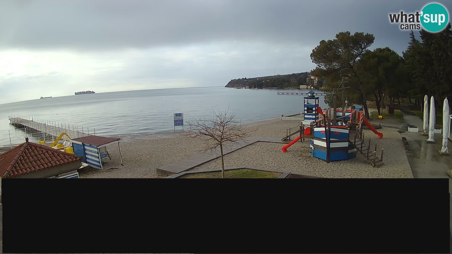 Live webcam Ankarano – Adria Ankaran Hotel & Resort – Slovenia