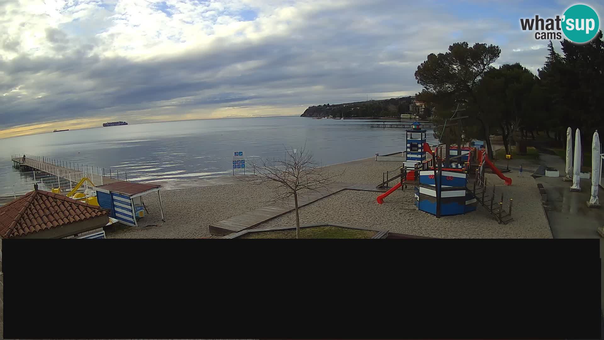 Webcam en direct Ankaran – Adria Ankaran Hotel & Resort – Slovénie