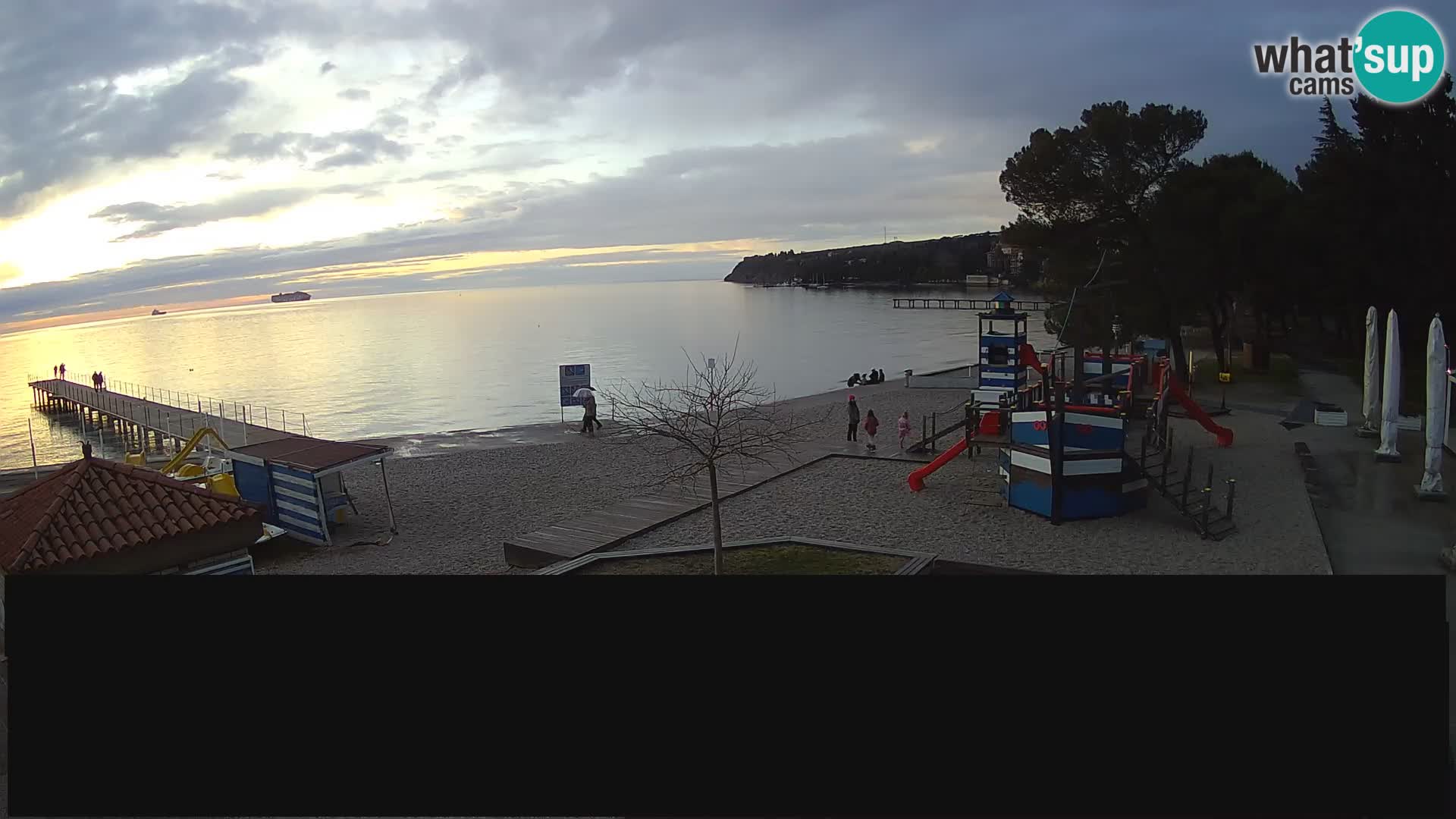 Webcam en direct Ankaran – Adria Ankaran Hotel & Resort – Slovénie