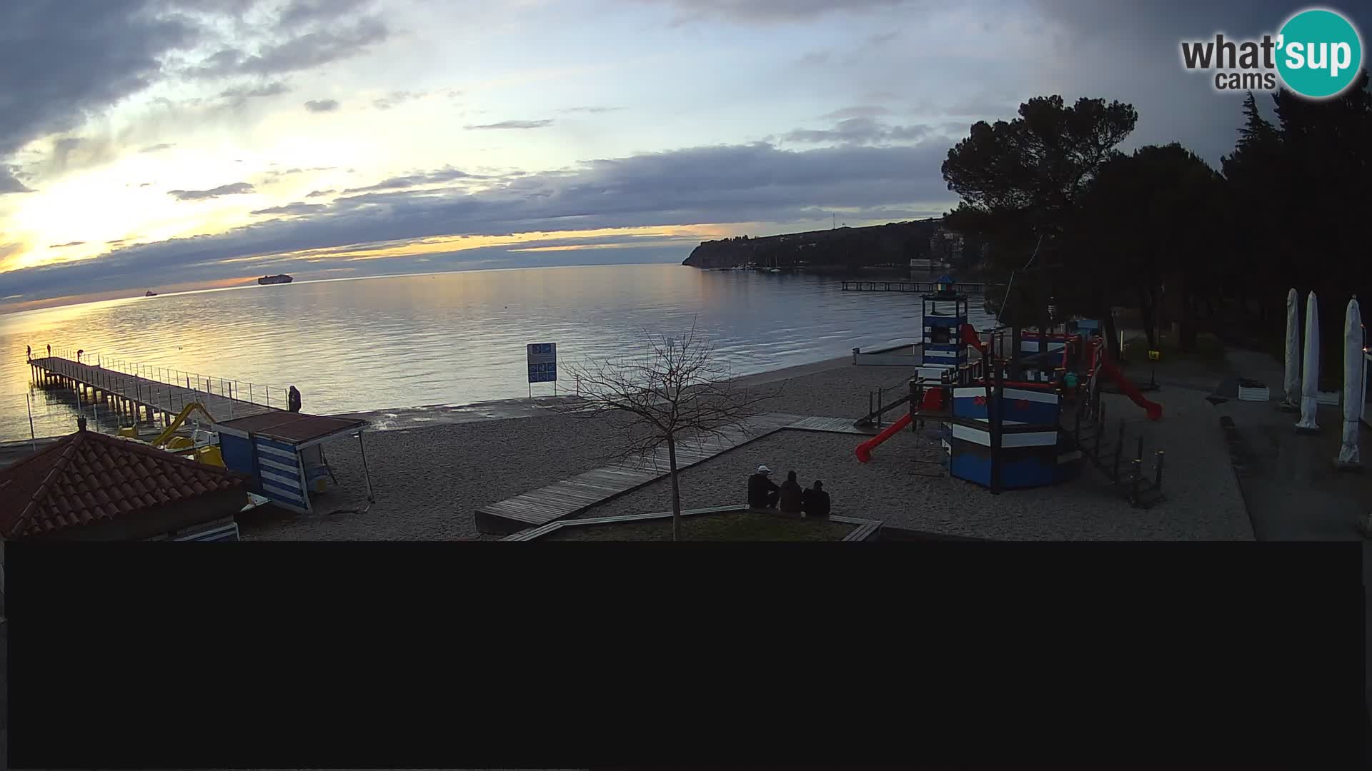 Webcam en direct Ankaran – Adria Ankaran Hotel & Resort – Slovénie