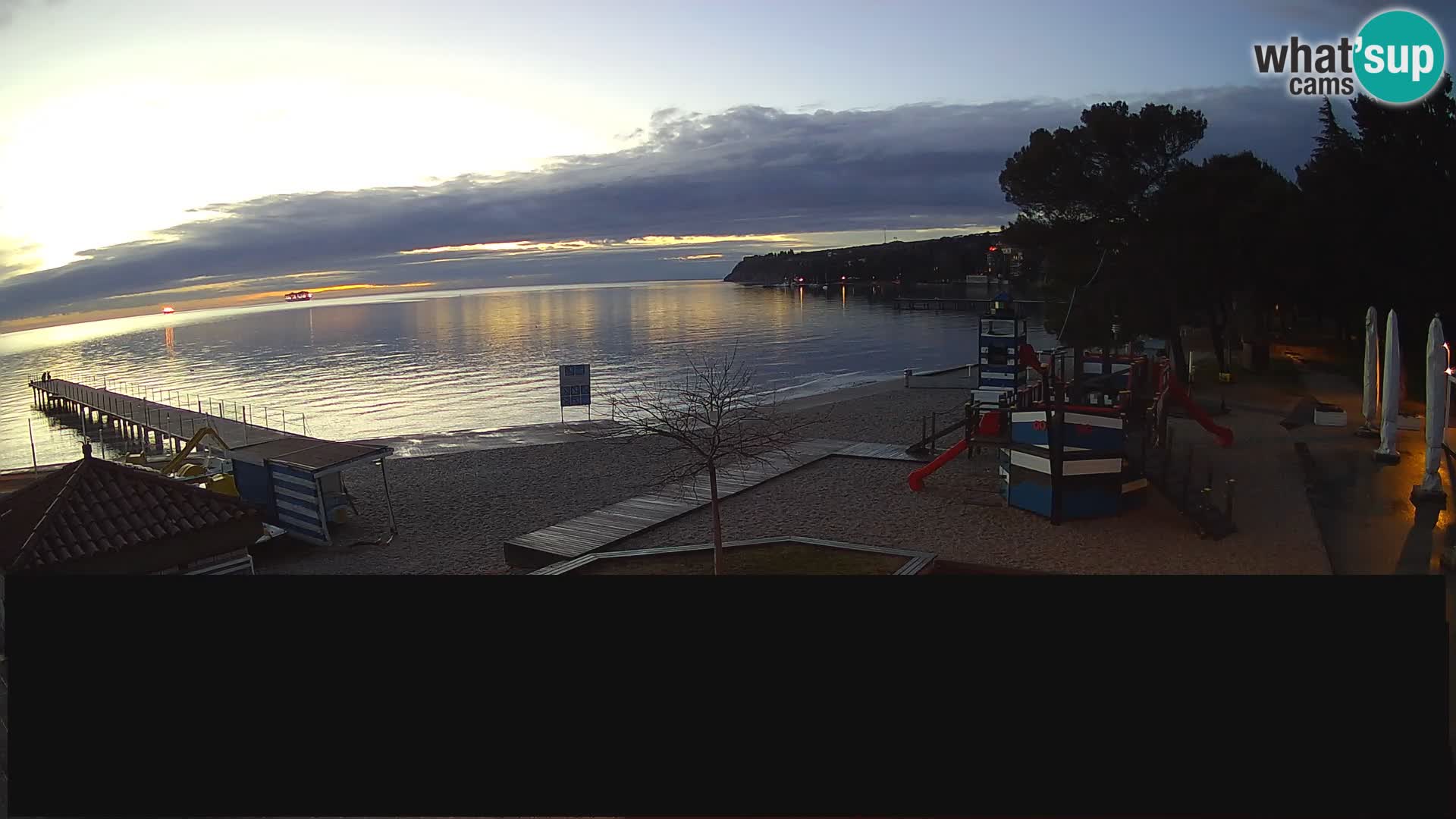 Webcam en direct Ankaran – Adria Ankaran Hotel & Resort – Slovénie