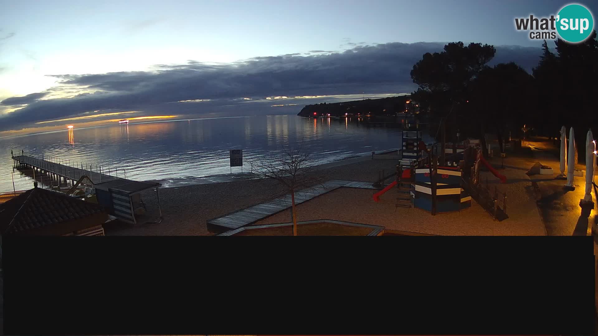 Cámara web en vivo Ankaran – Adria Ankaran Hotel & Resort – Eslovenia