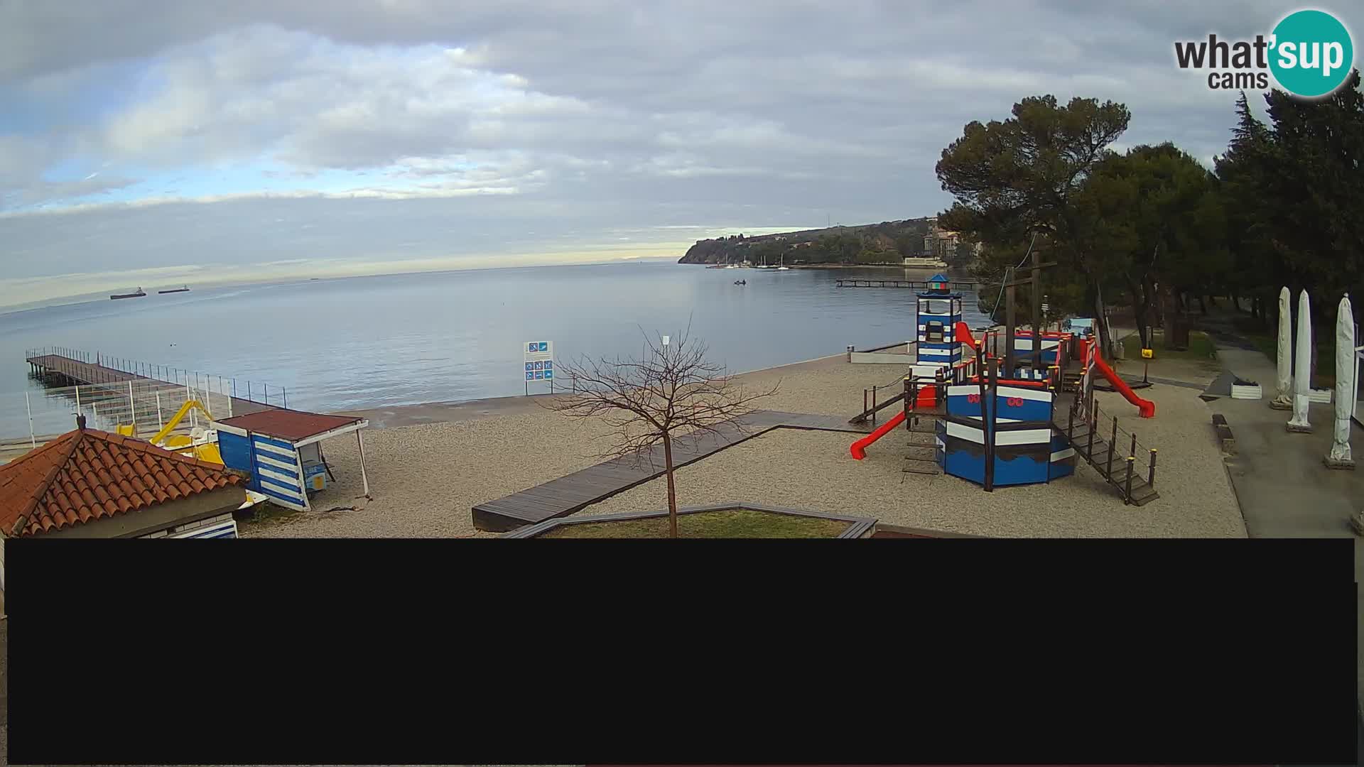 Web kamera uživo Ankaran – Adria Ankaran Hotel & Resort – Slovenija