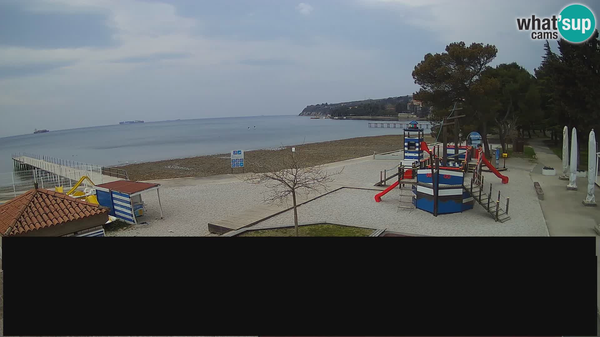 Webcam en direct Ankaran – Adria Ankaran Hotel & Resort – Slovénie