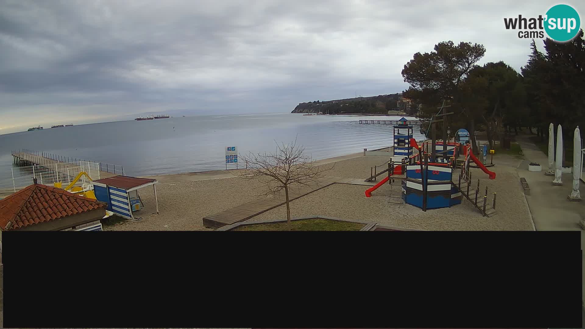 Webcam en direct Ankaran – Adria Ankaran Hotel & Resort – Slovénie