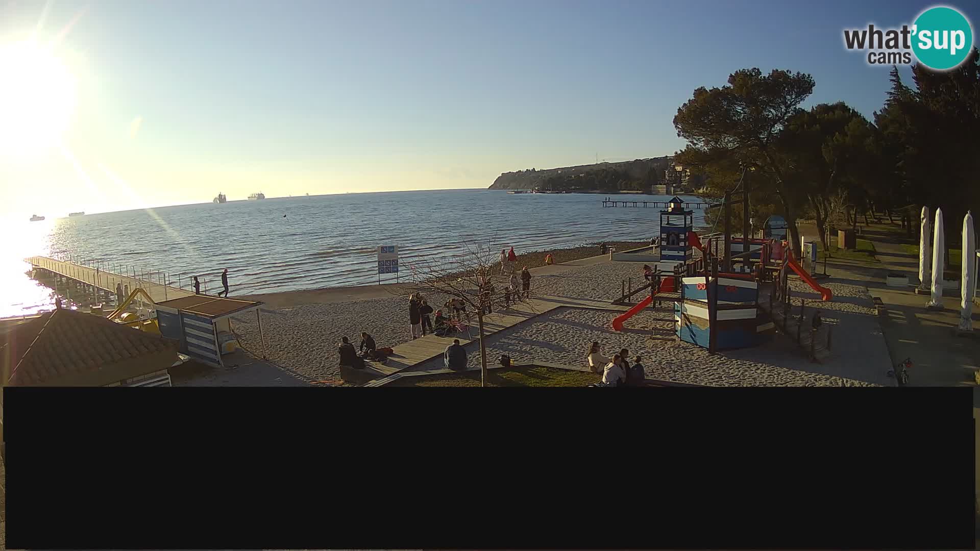 Cámara web en vivo Ankaran – Adria Ankaran Hotel & Resort – Eslovenia