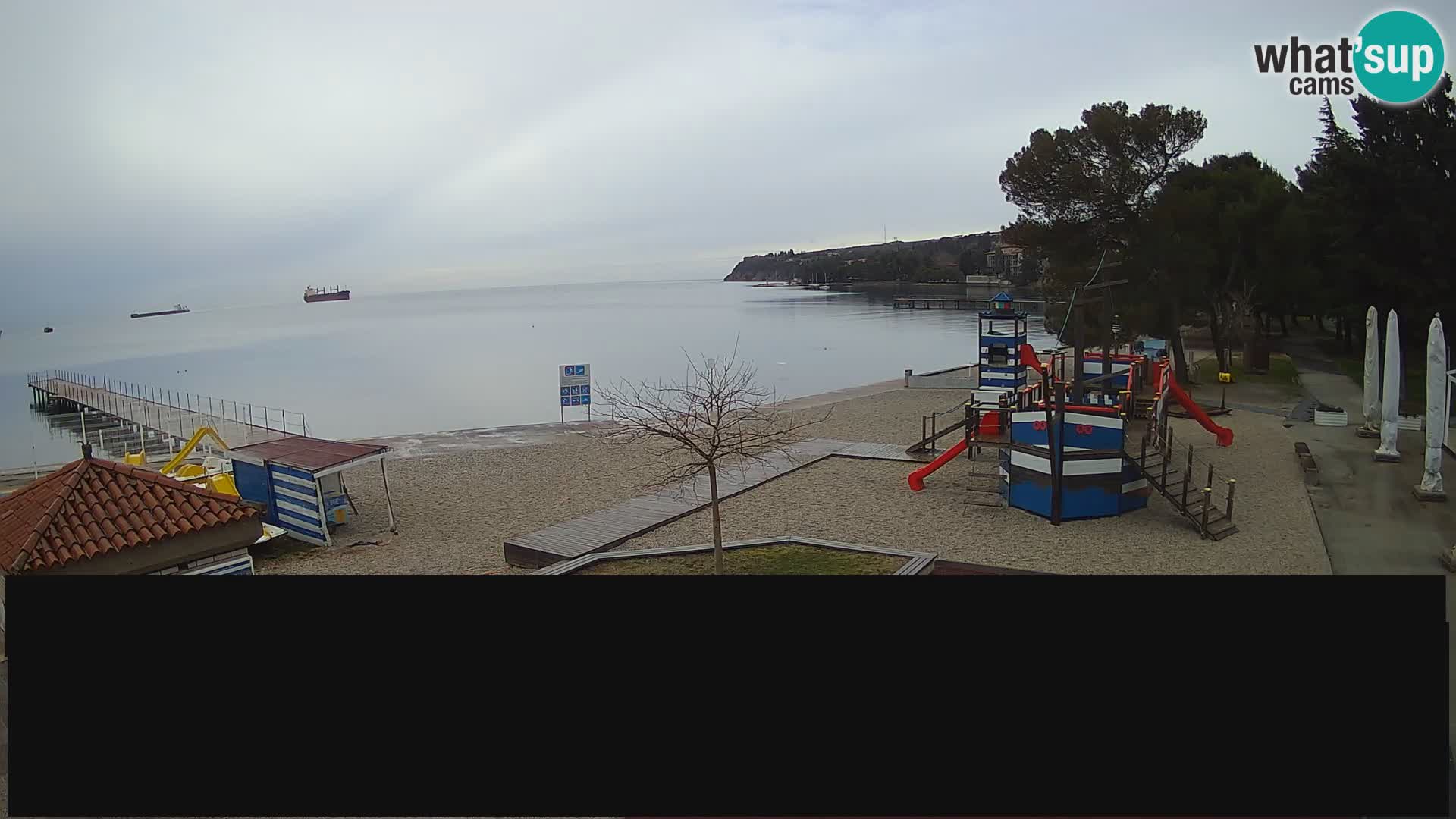 Webcam en direct Ankaran – Adria Ankaran Hotel & Resort – Slovénie