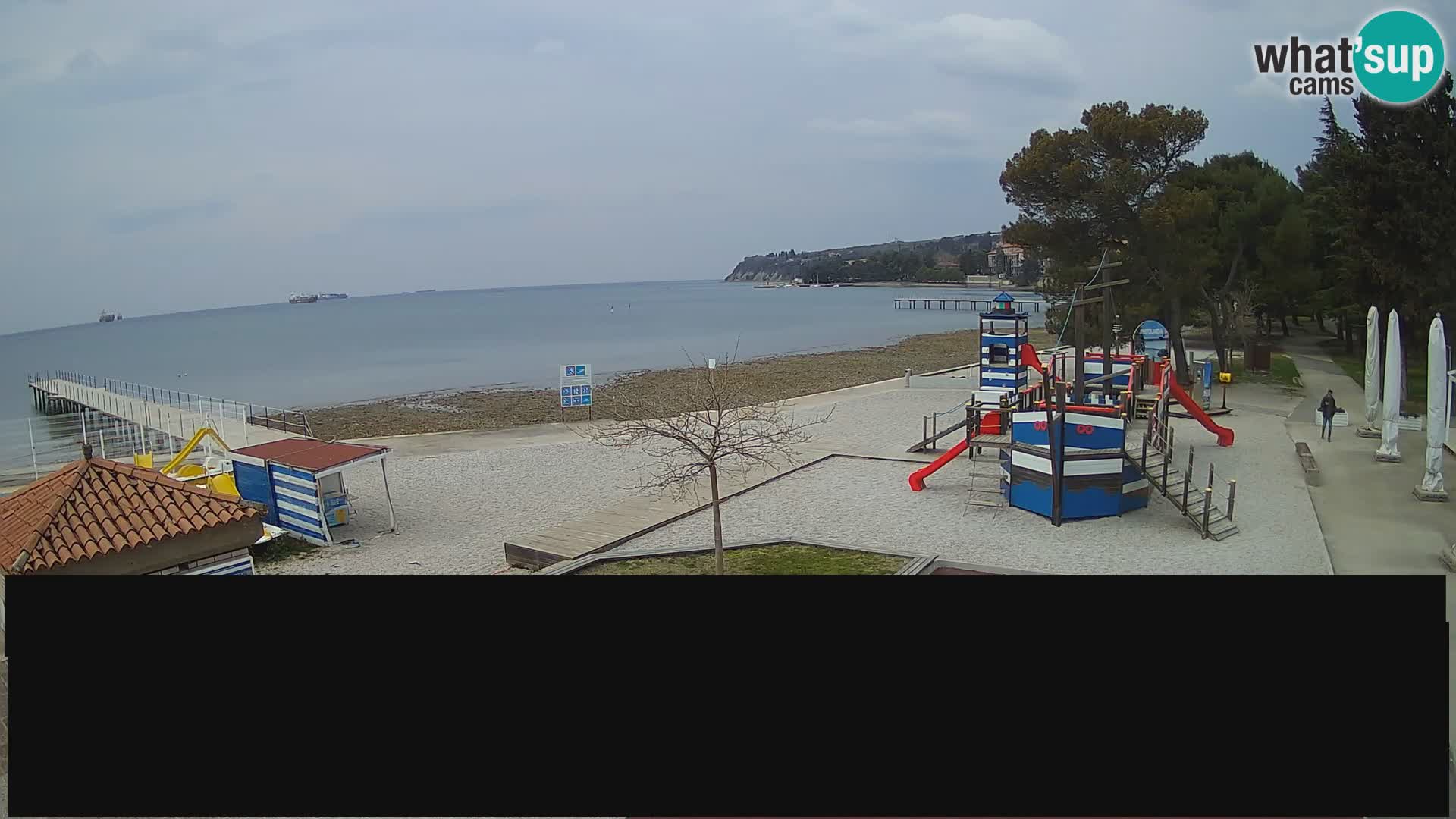Live webcam Ankarano – Adria Ankaran Hotel & Resort – Slovenia