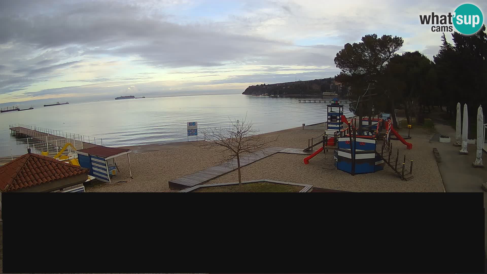 Live webcam Ankaran – Adria Ankaran Hotel & Resort – Slovenia