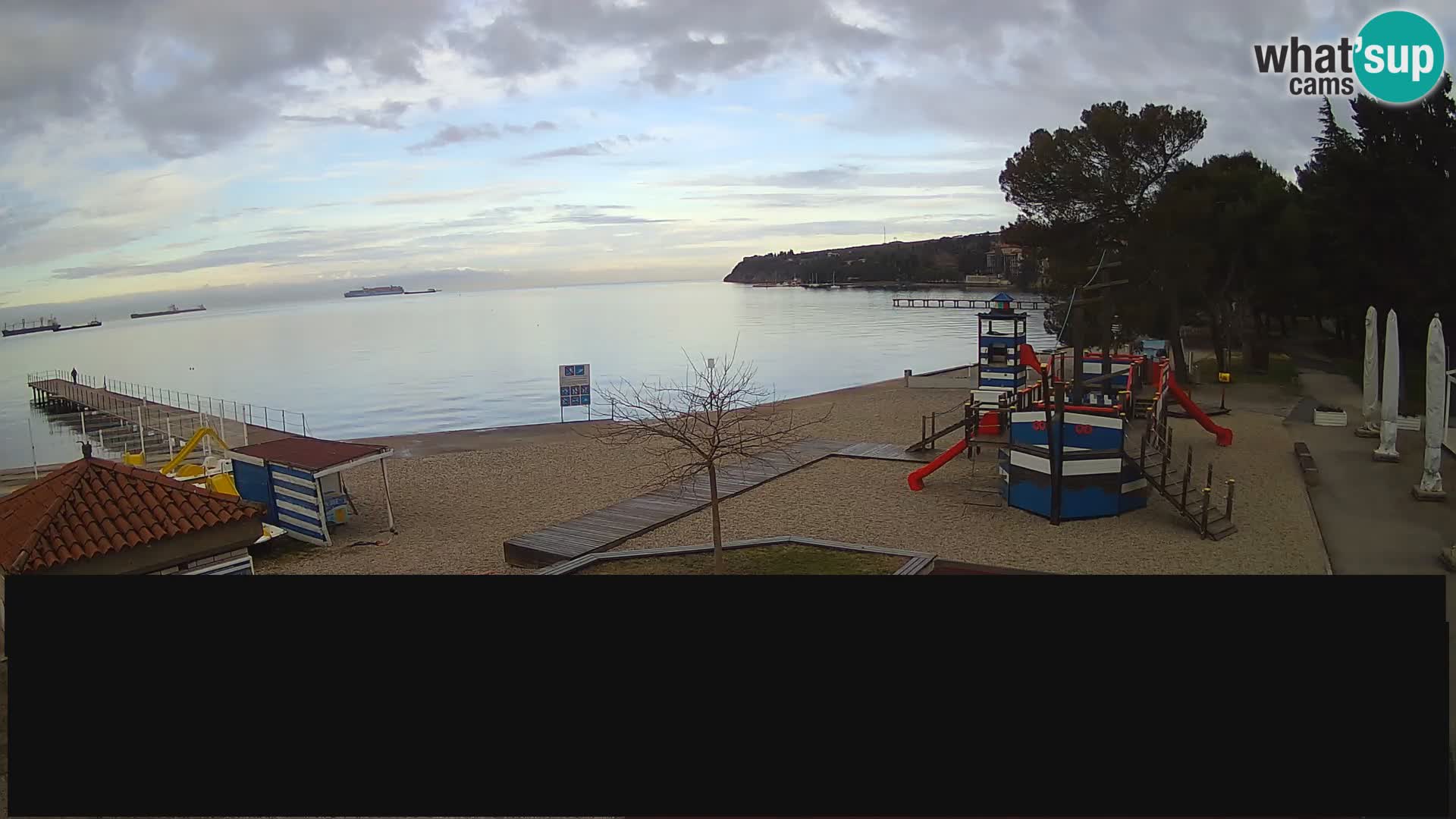 Live webcam Ankaran – Adria Ankaran Hotel & Resort – Slovenia