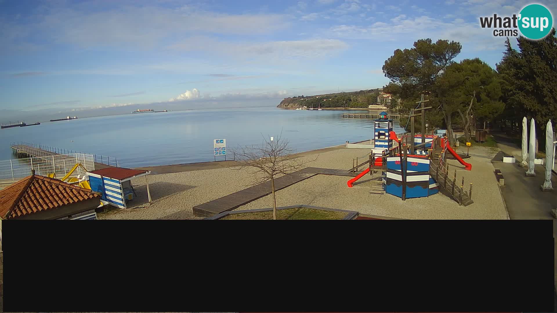 Live webcam Ankaran – Adria Ankaran Hotel & Resort – Slovenia