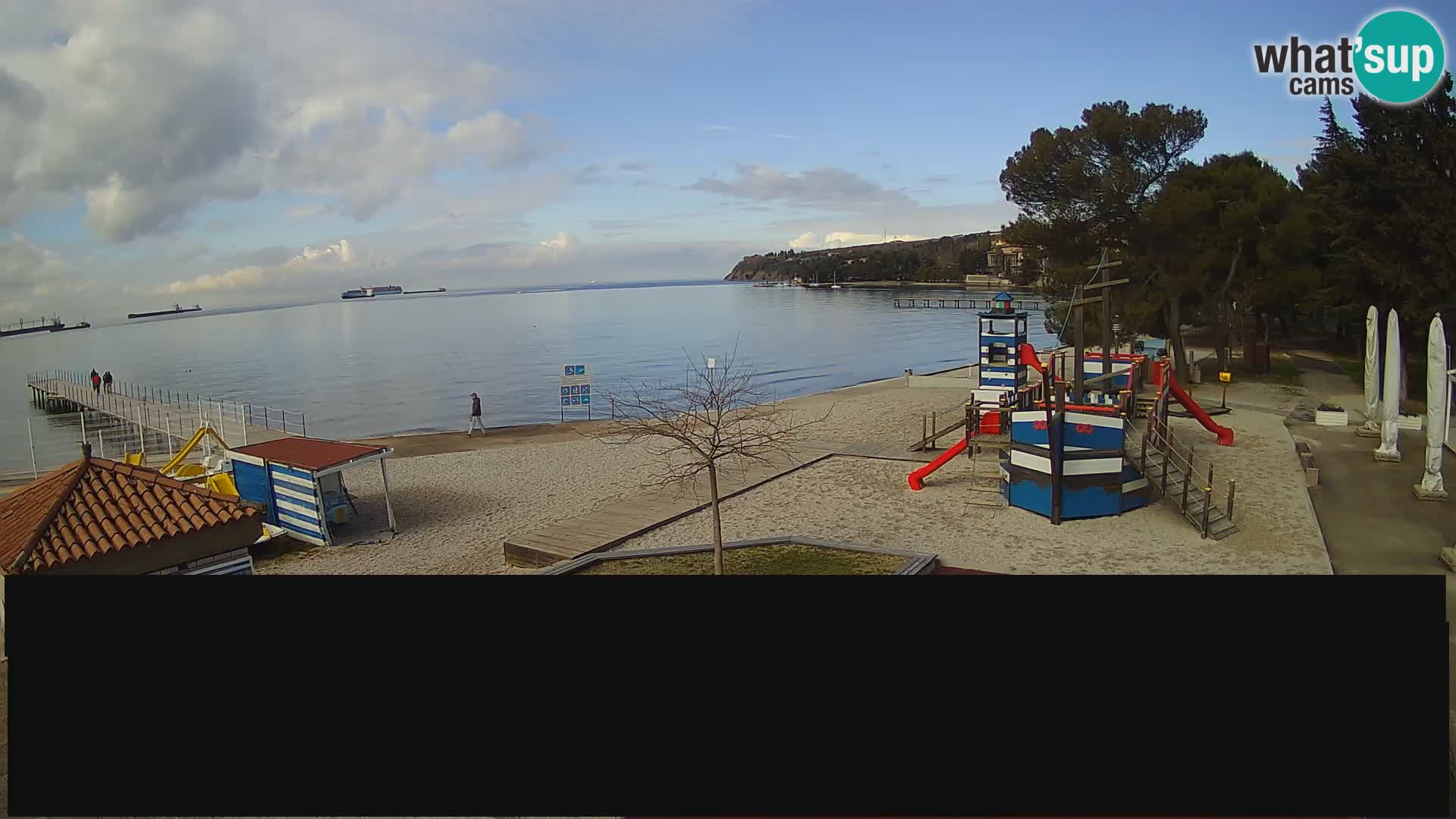 Live webcam Ankarano – Adria Ankaran Hotel & Resort – Slovenia