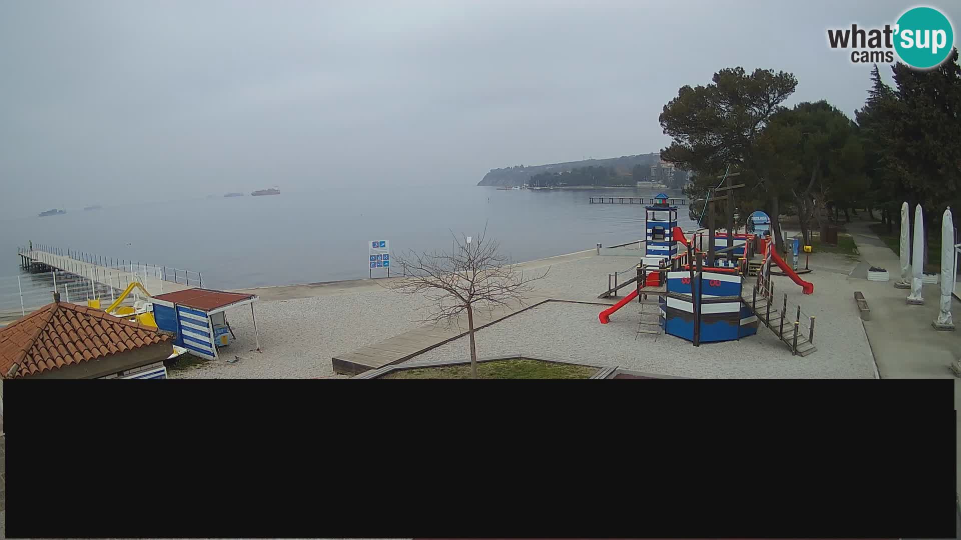 Live webcam Ankarano – Adria Ankaran Hotel & Resort – Slovenia