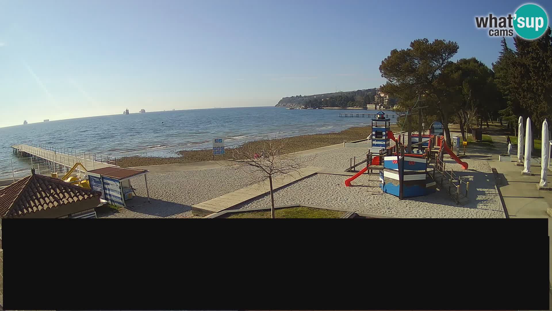 Live webcam Ankarano – Adria Ankaran Hotel & Resort – Slovenia