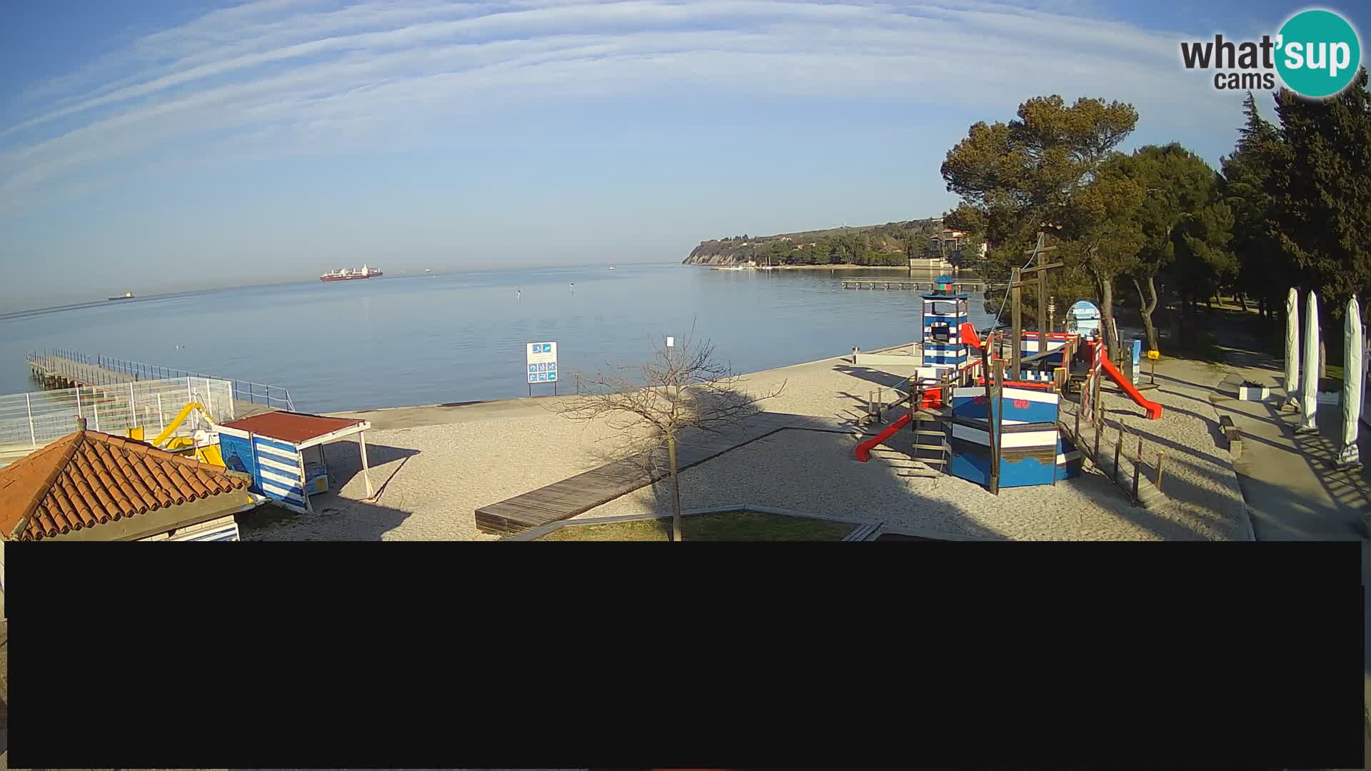 Webcam en direct Ankaran – Adria Ankaran Hotel & Resort – Slovénie