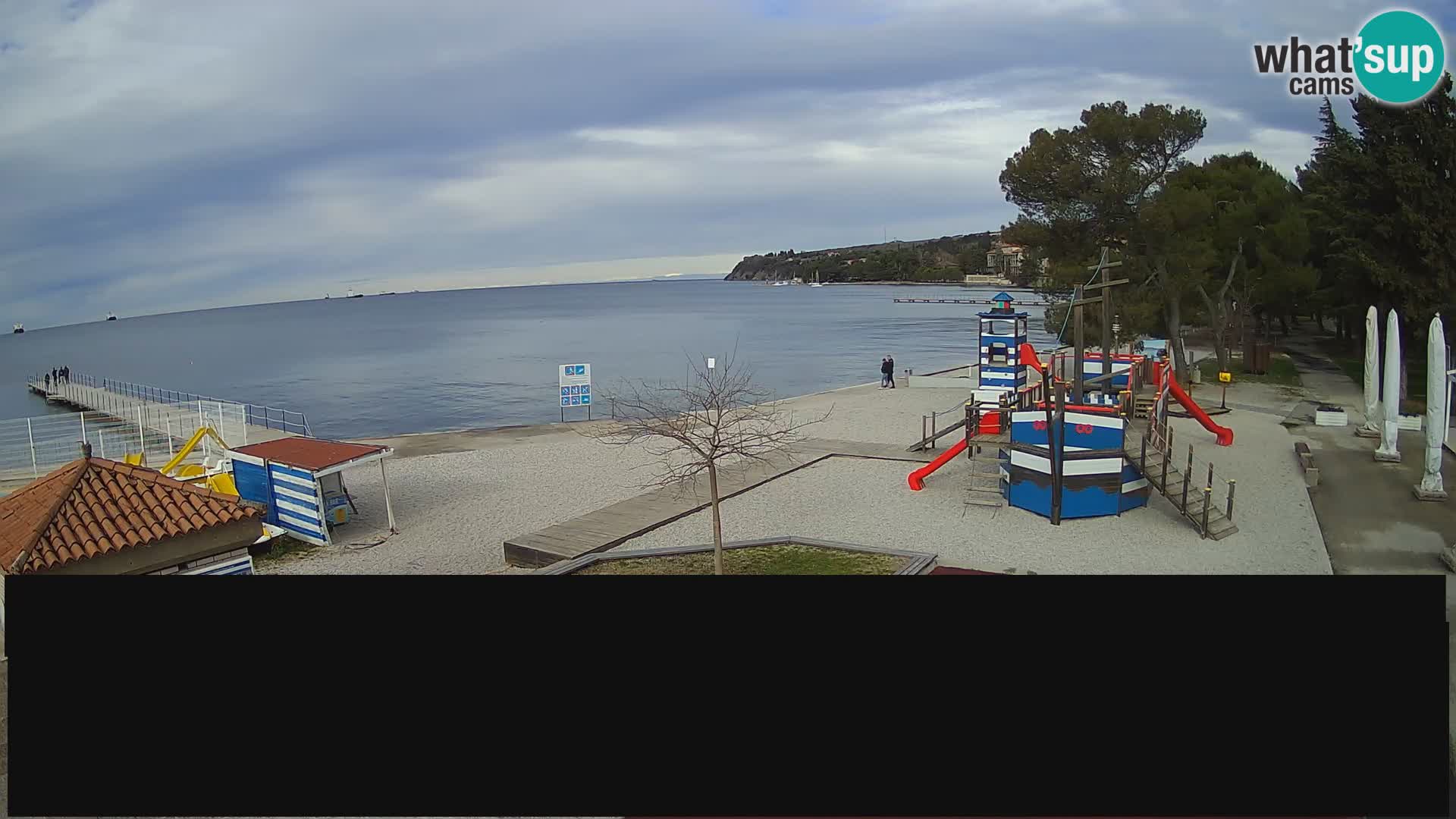 Webcam en direct Ankaran – Adria Ankaran Hotel & Resort – Slovénie