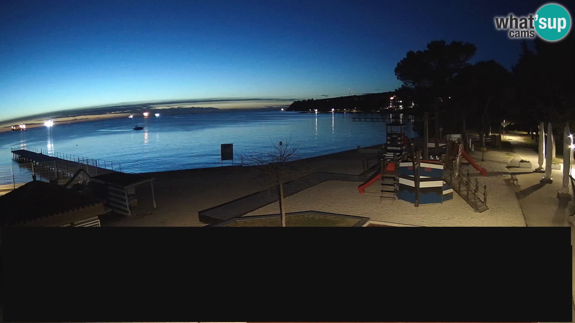 Live webcam Ankarano – Adria Ankaran Hotel & Resort – Slovenia