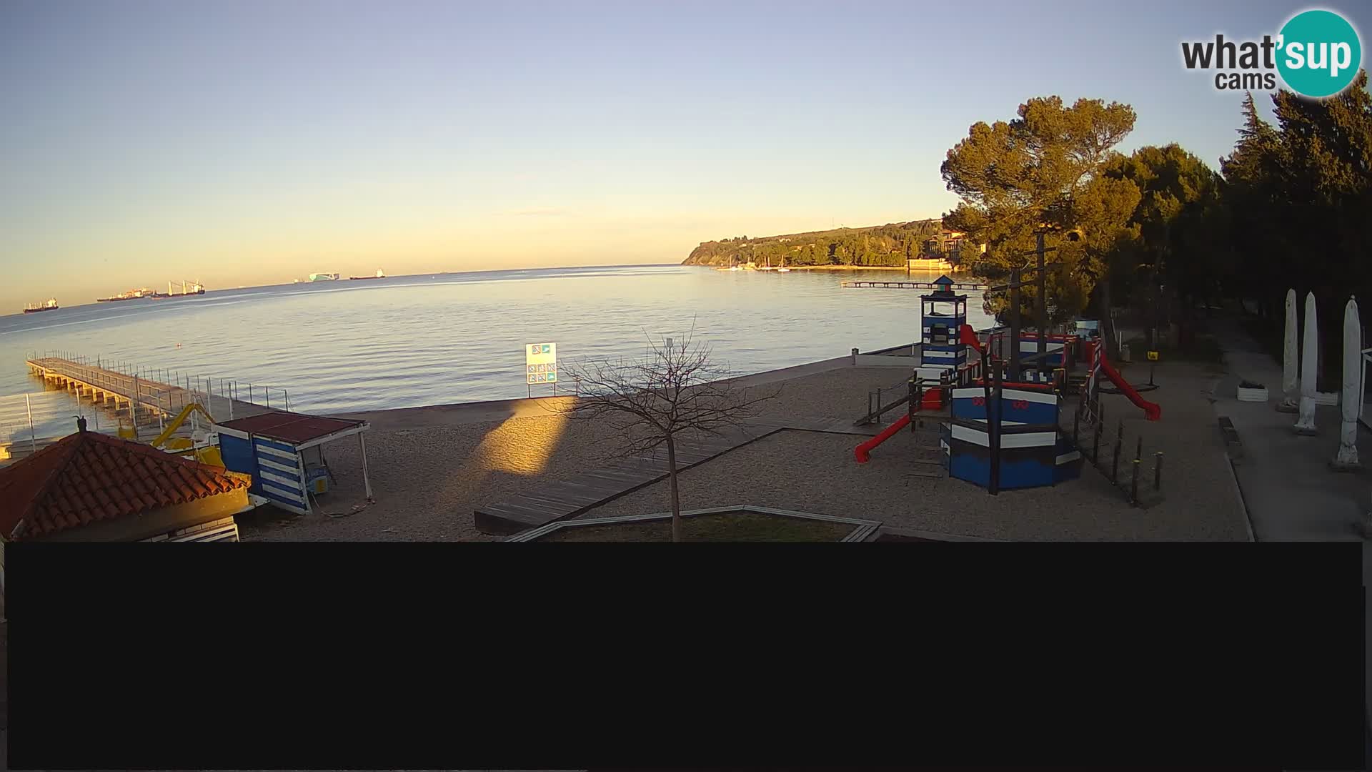 Web kamera uživo Ankaran – Adria Ankaran Hotel & Resort – Slovenija