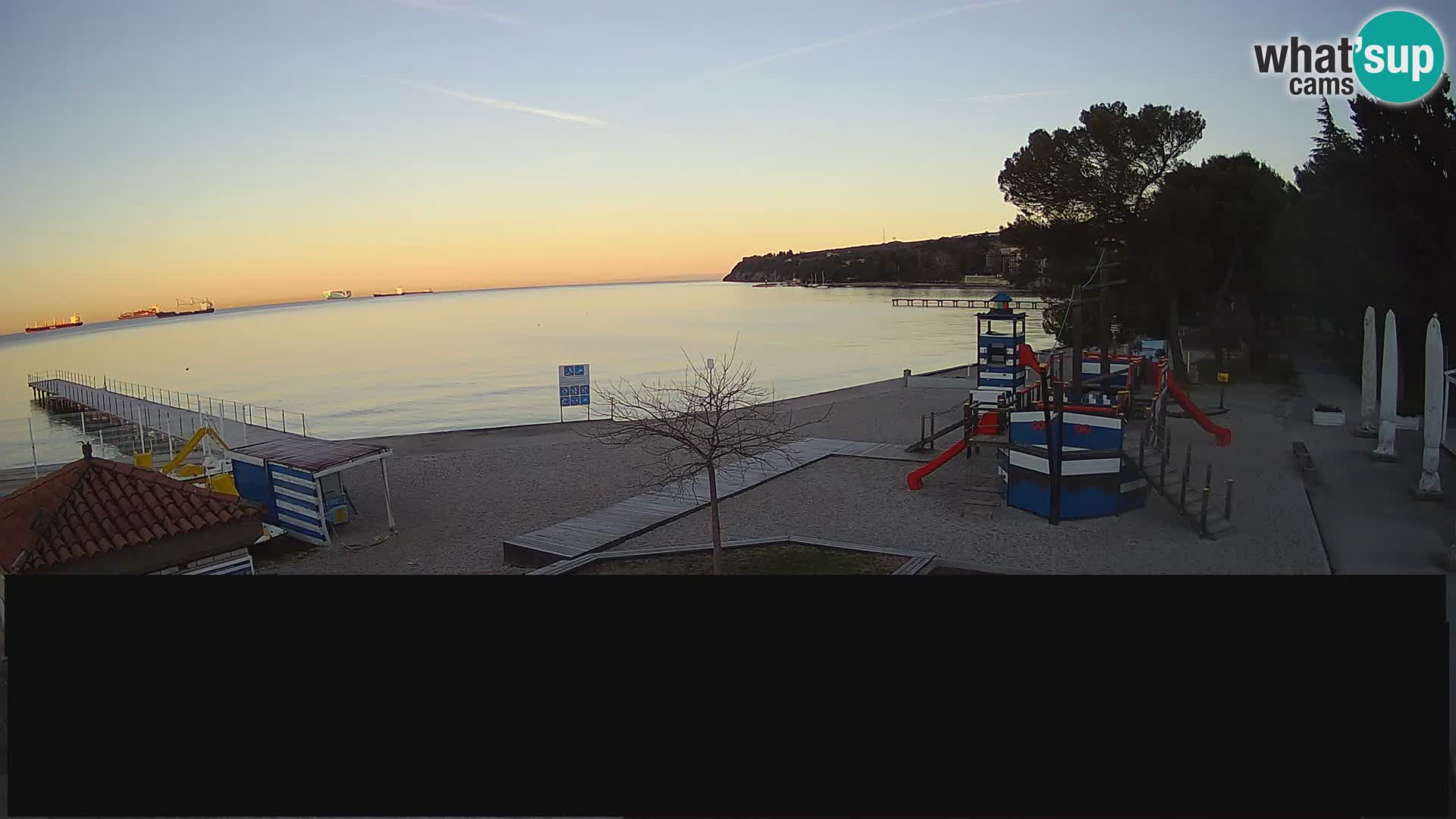 Web kamera uživo Ankaran – Adria Ankaran Hotel & Resort – Slovenija