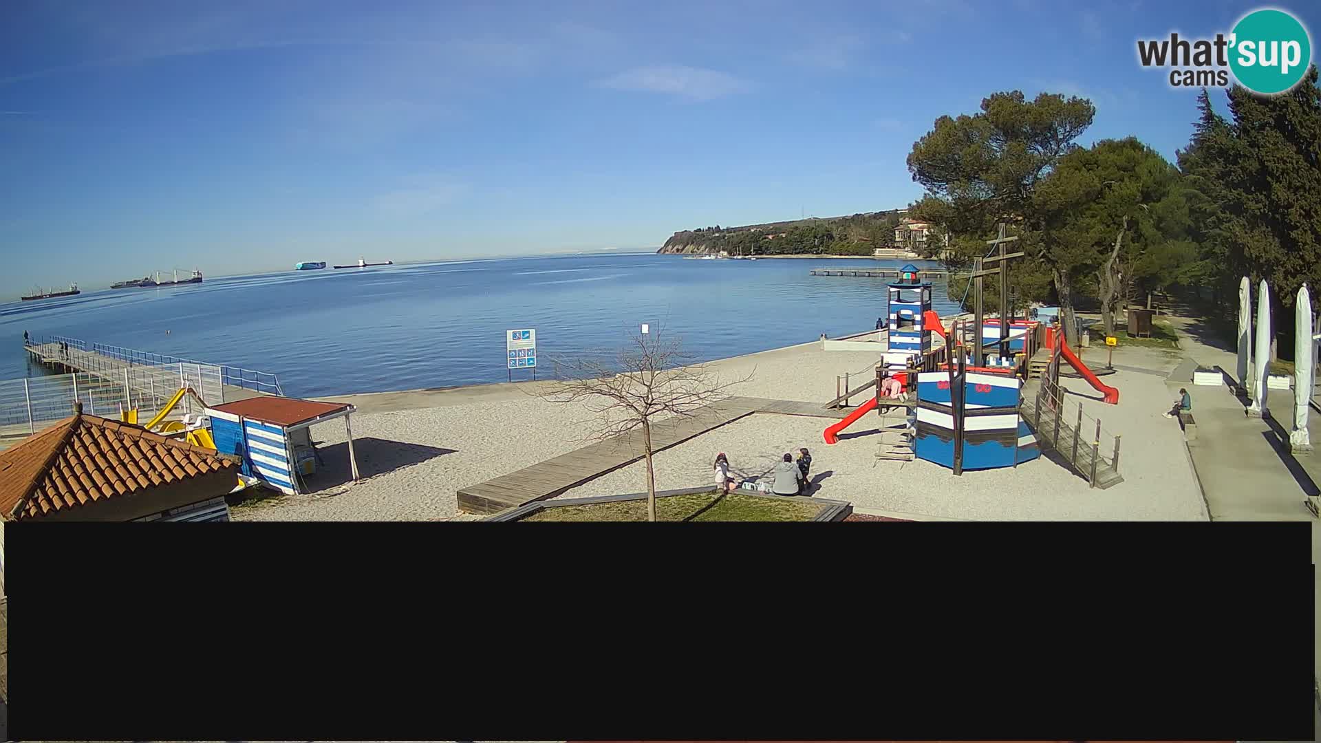 Live webcam Ankarano – Adria Ankaran Hotel & Resort – Slovenia