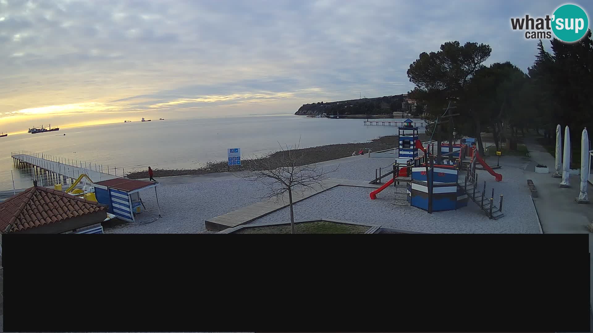 Webcam en direct Ankaran – Adria Ankaran Hotel & Resort – Slovénie