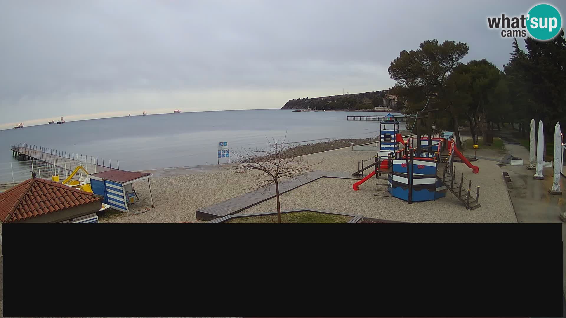 Live webcam Ankarano – Adria Ankaran Hotel & Resort – Slovenia