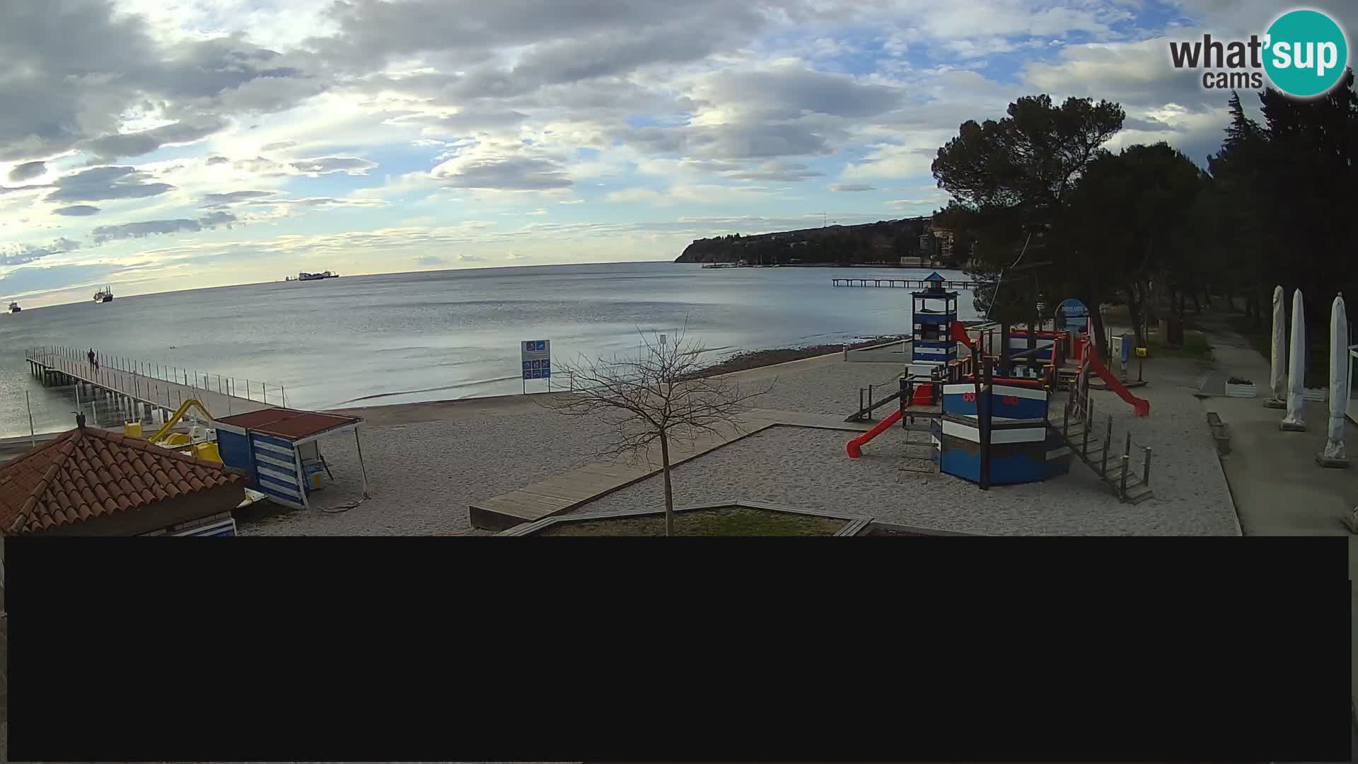 Webcam en direct Ankaran – Adria Ankaran Hotel & Resort – Slovénie