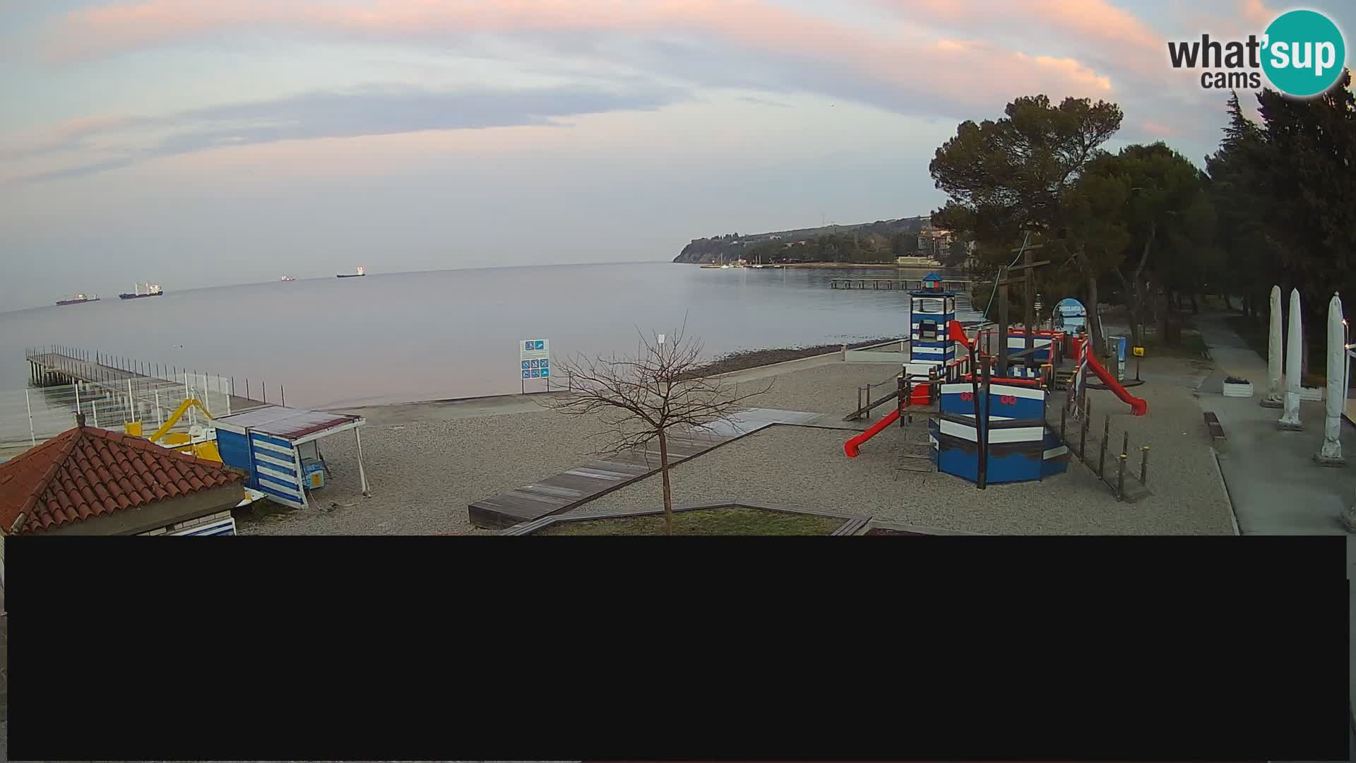 Live webcam Ankarano – Adria Ankaran Hotel & Resort – Slovenia