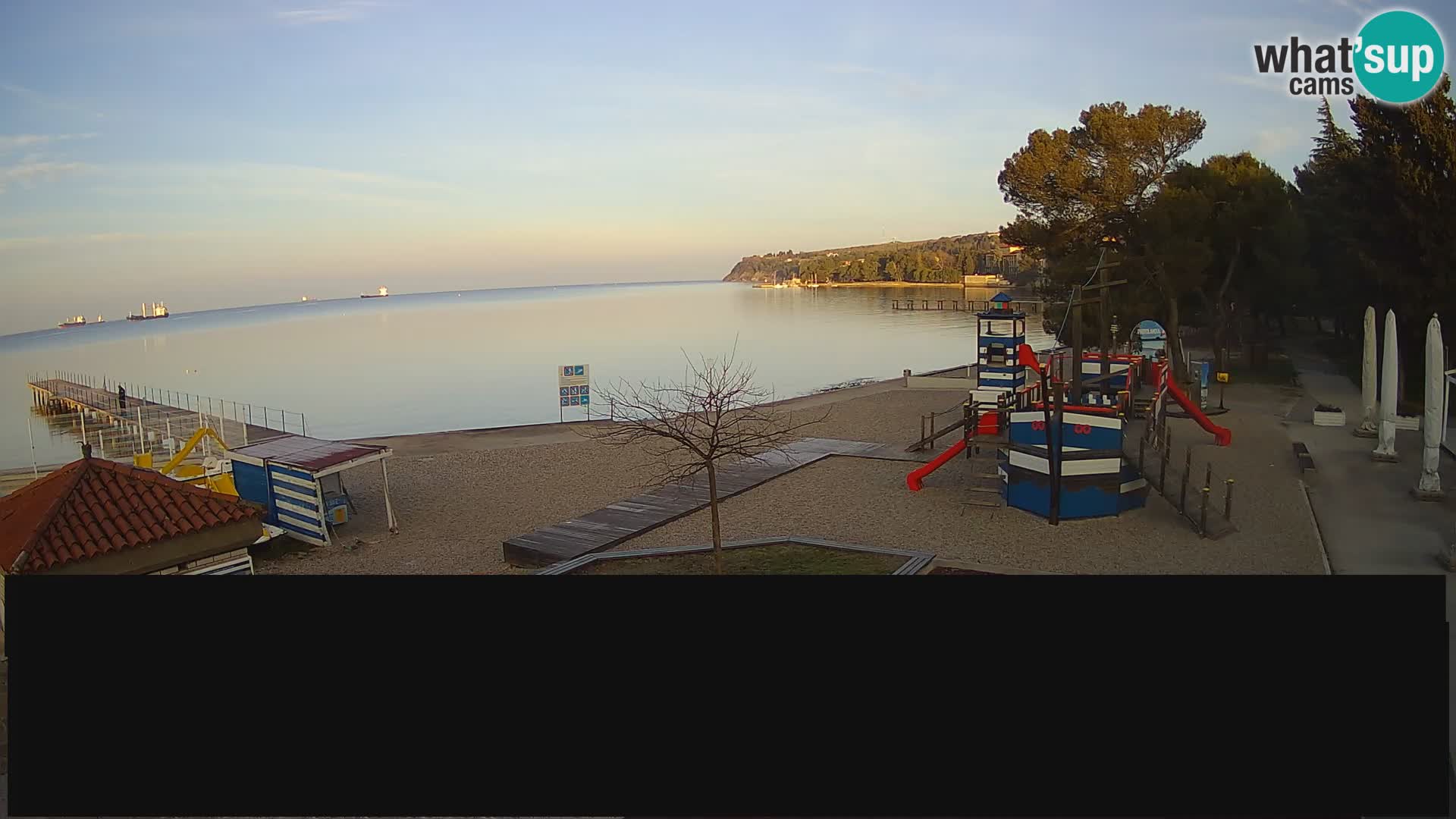 Web kamera uživo Ankaran – Adria Ankaran Hotel & Resort – Slovenija