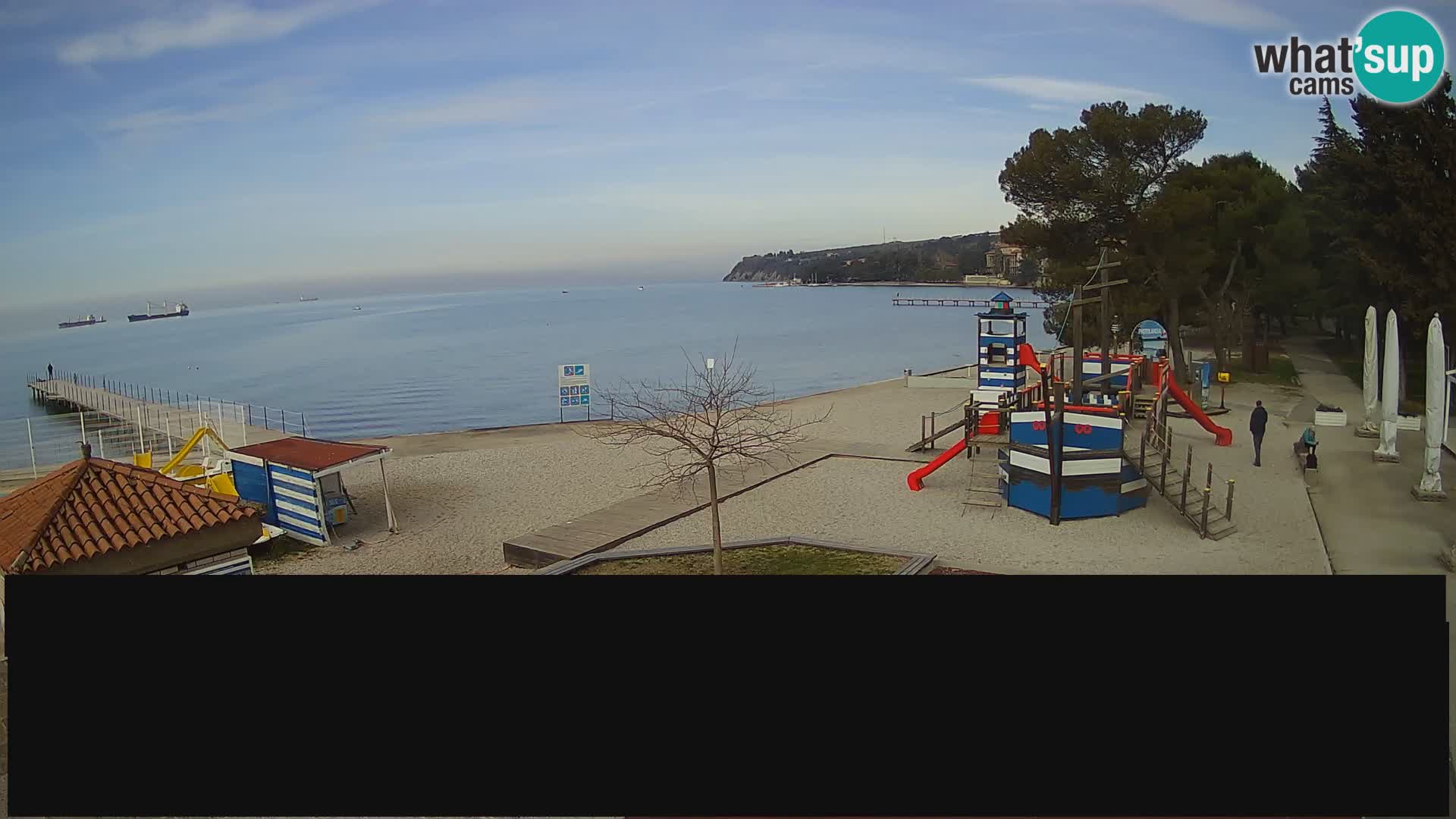 Live webcam Ankarano – Adria Ankaran Hotel & Resort – Slovenia