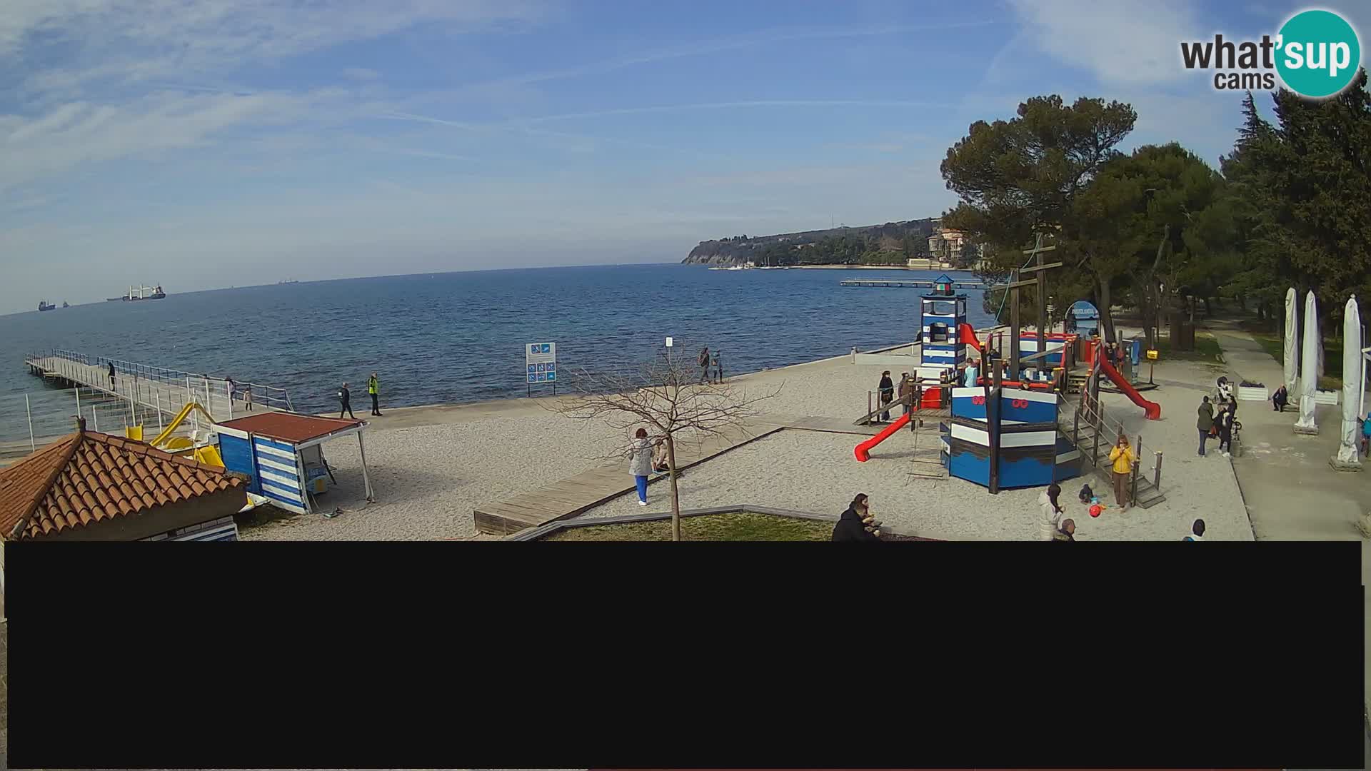 Web kamera uživo Ankaran – Adria Ankaran Hotel & Resort – Slovenija