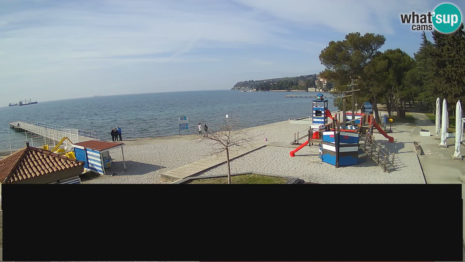 Live webcam Ankarano – Adria Ankaran Hotel & Resort – Slovenia