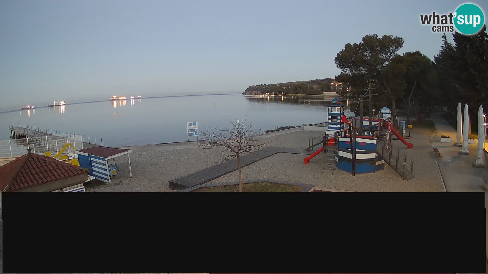 Live webcam Ankaran – Adria Ankaran Hotel & Resort – Slovenia