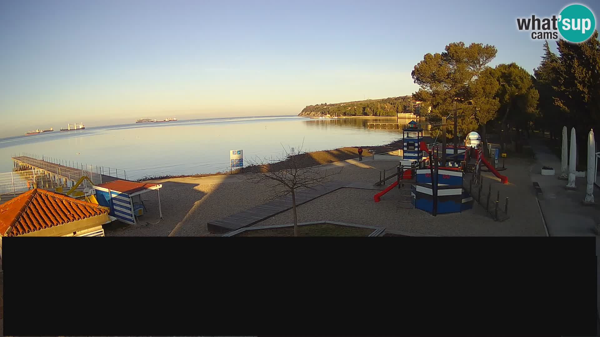 Live webcam Ankarano – Adria Ankaran Hotel & Resort – Slovenia