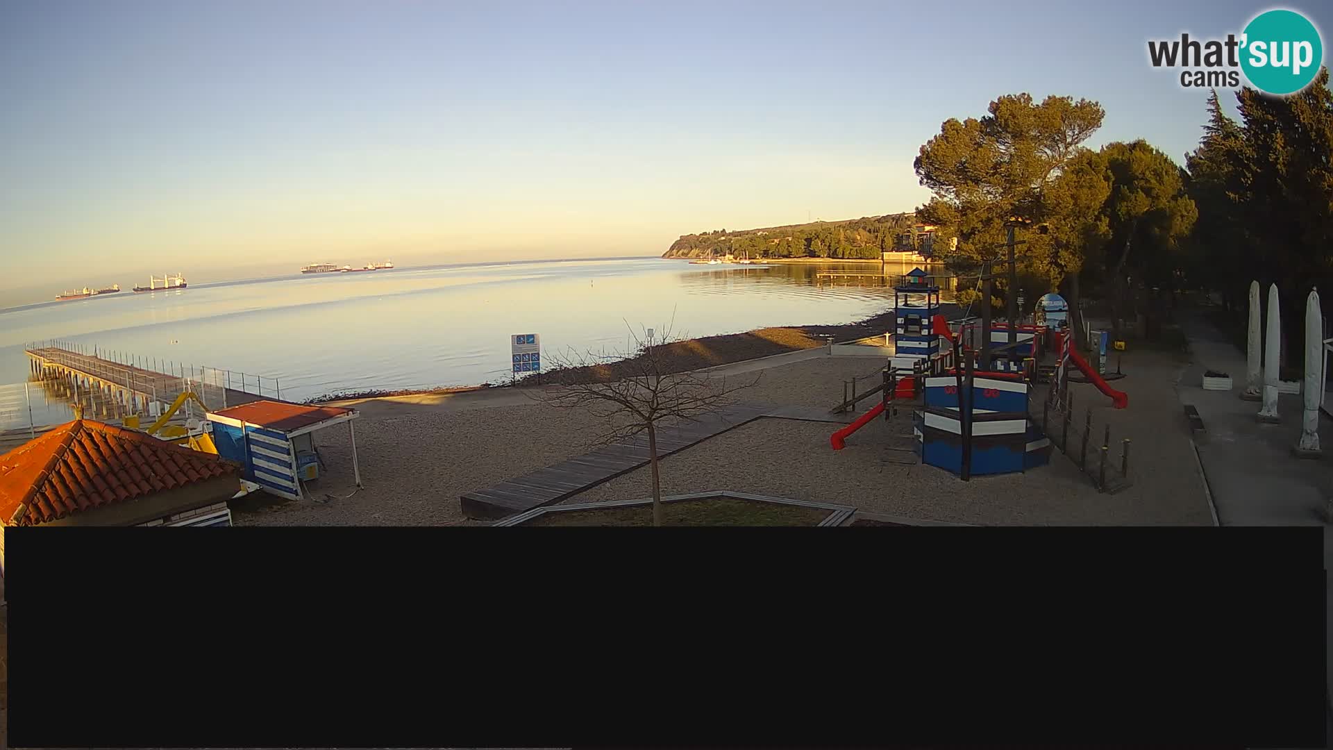 Cámara web en vivo Ankaran – Adria Ankaran Hotel & Resort – Eslovenia