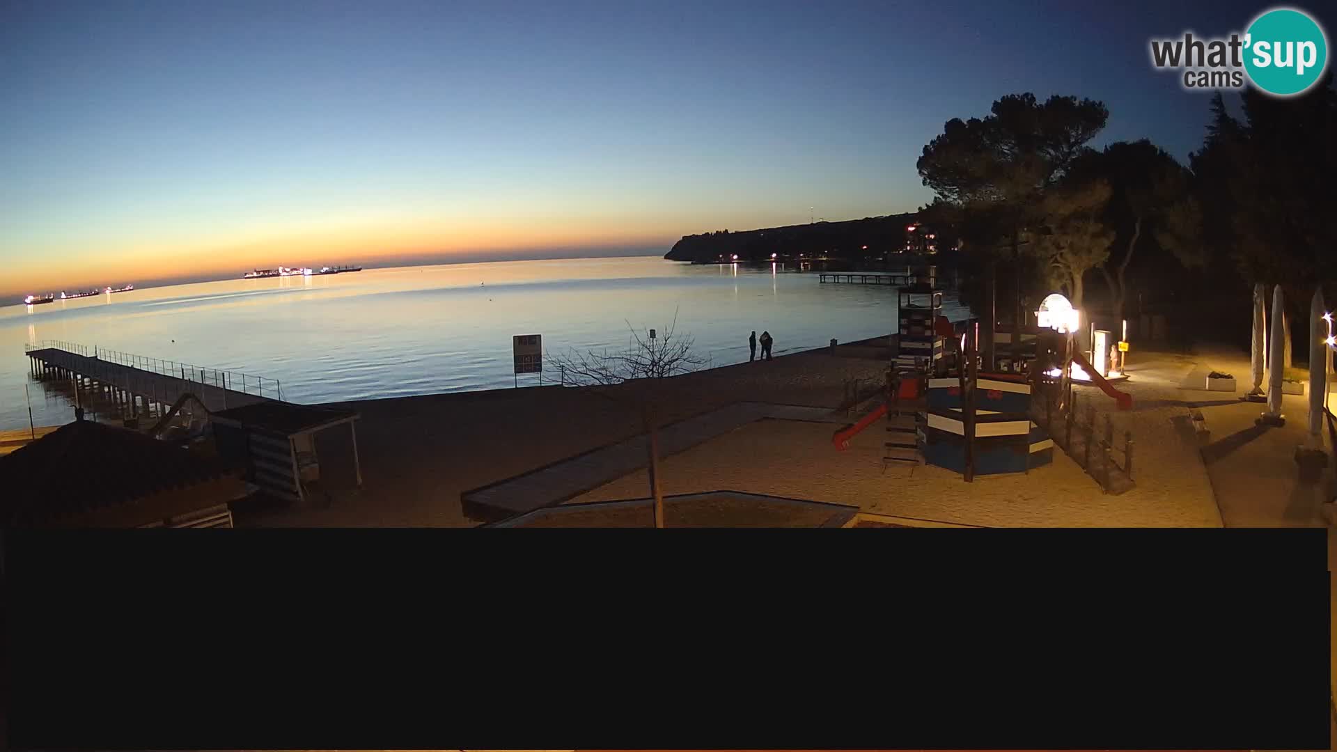 Web kamera uživo Ankaran – Adria Ankaran Hotel & Resort – Slovenija