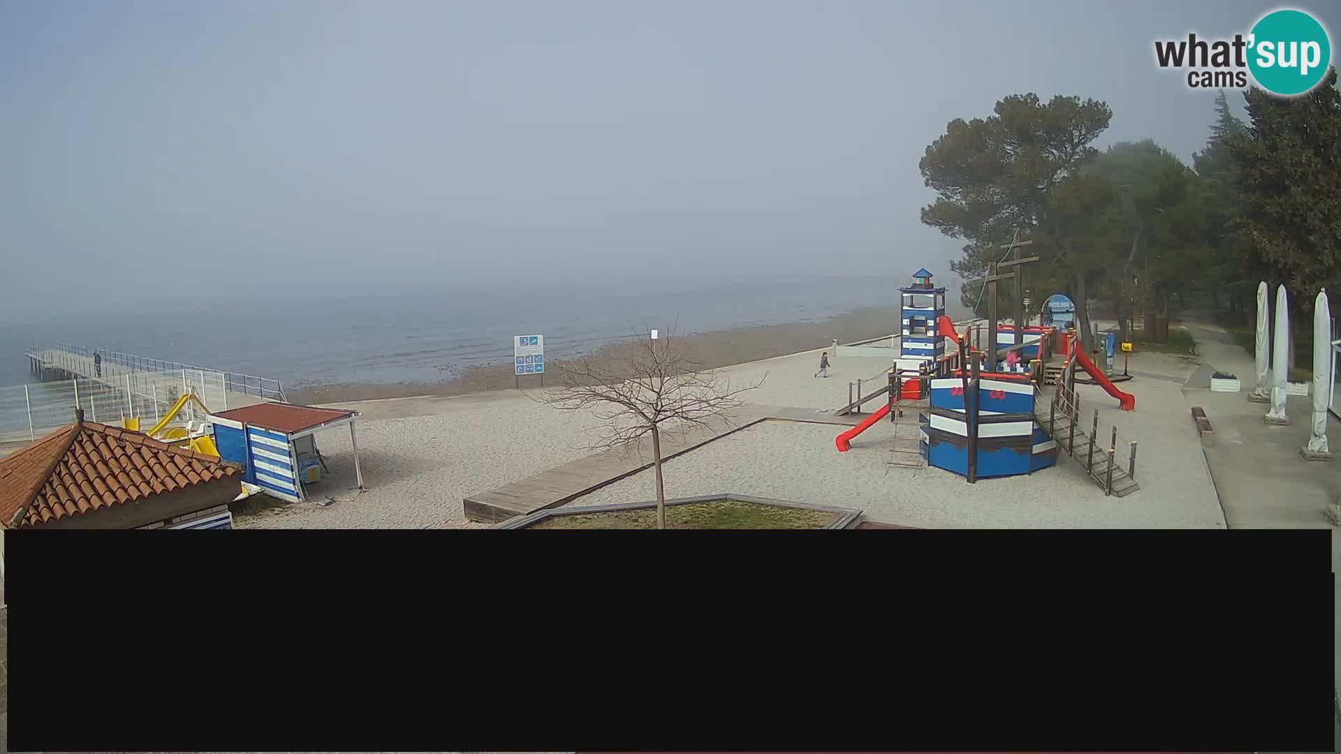 Web kamera uživo Ankaran – Adria Ankaran Hotel & Resort – Slovenija