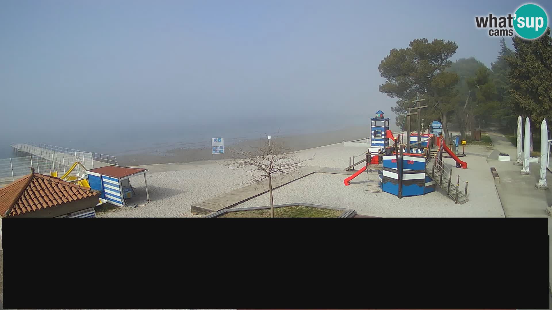 Cámara web en vivo Ankaran – Adria Ankaran Hotel & Resort – Eslovenia