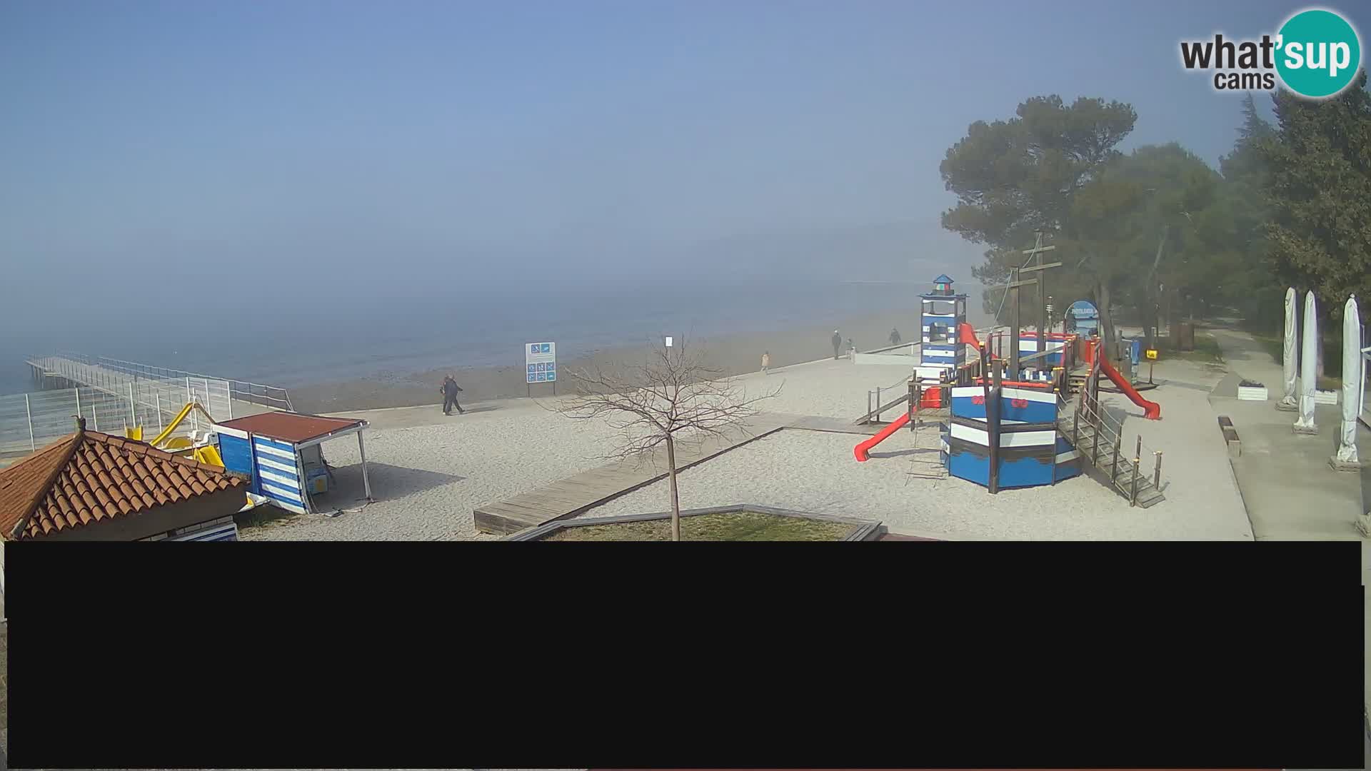 Web kamera uživo Ankaran – Adria Ankaran Hotel & Resort – Slovenija