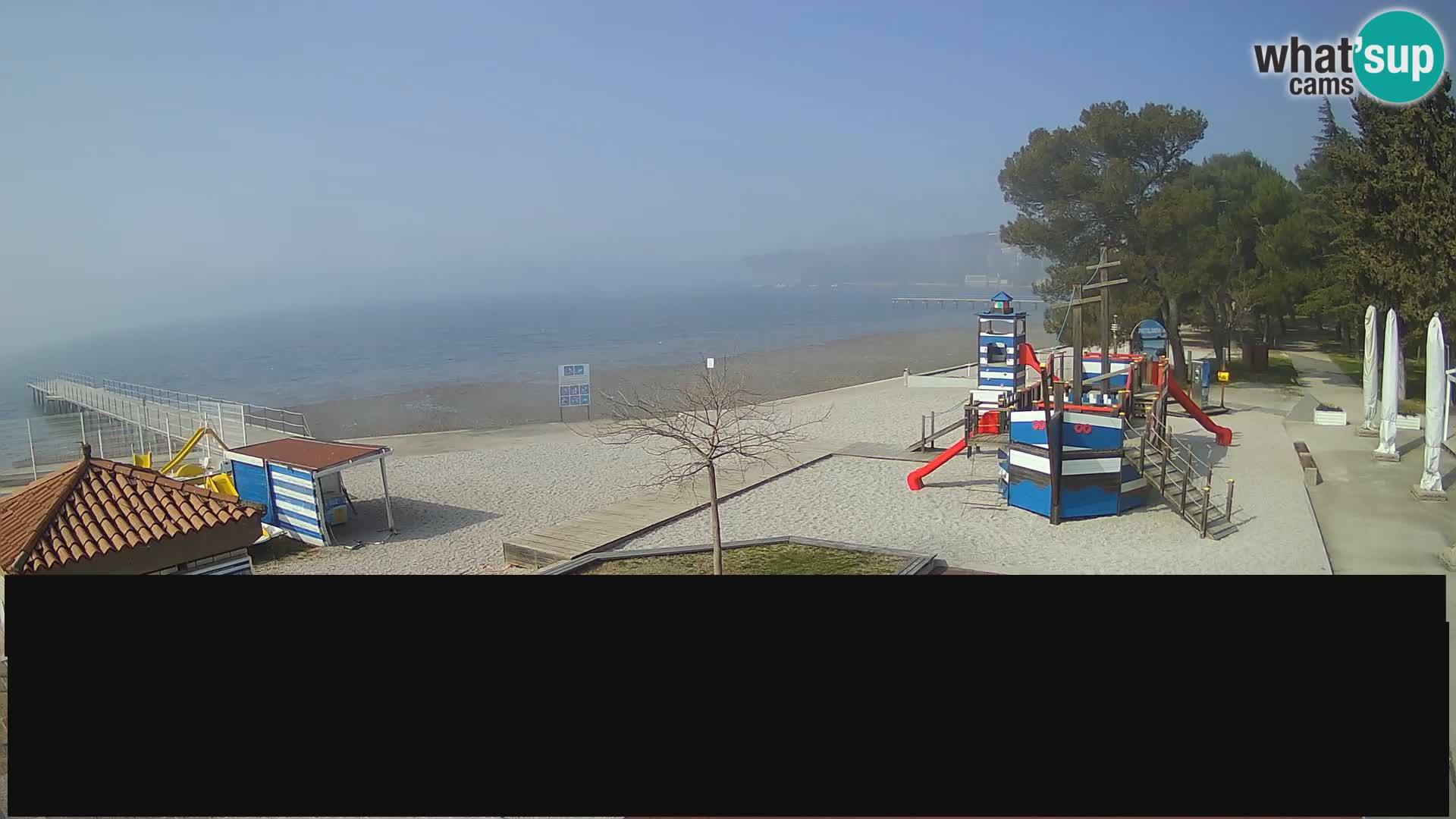 Webcam en direct Ankaran – Adria Ankaran Hotel & Resort – Slovénie