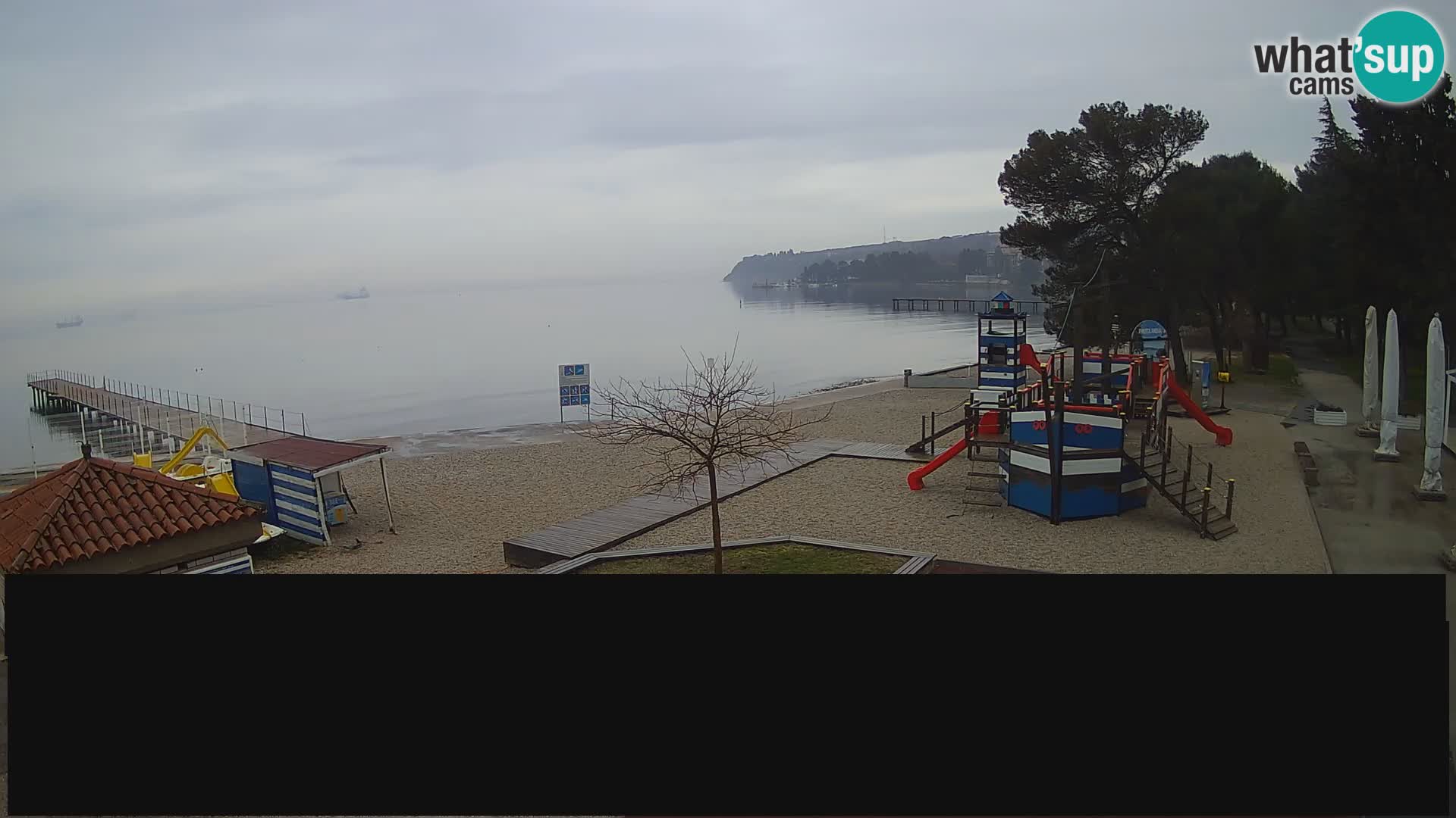 Live webcam Ankaran – Adria Ankaran Hotel & Resort – Slovenia