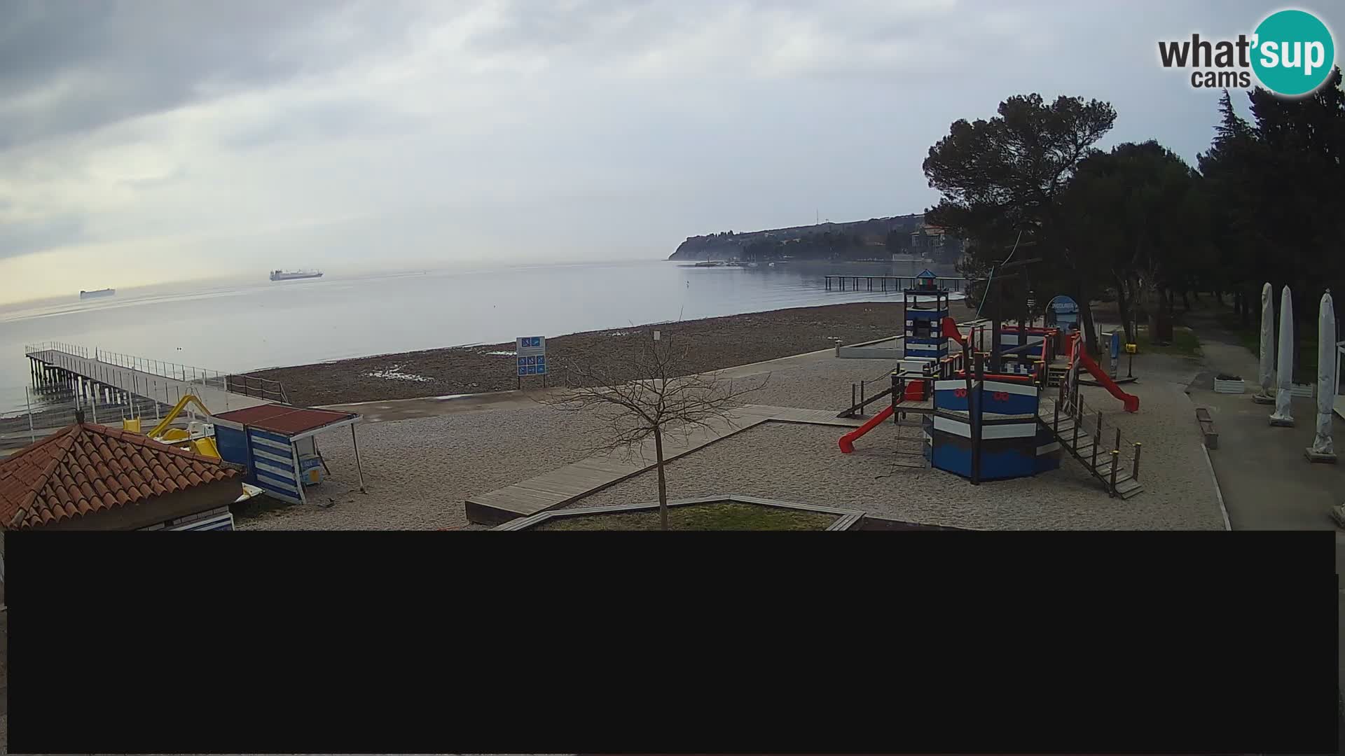 Live webcam Ankaran – Adria Ankaran Hotel & Resort – Slovenia