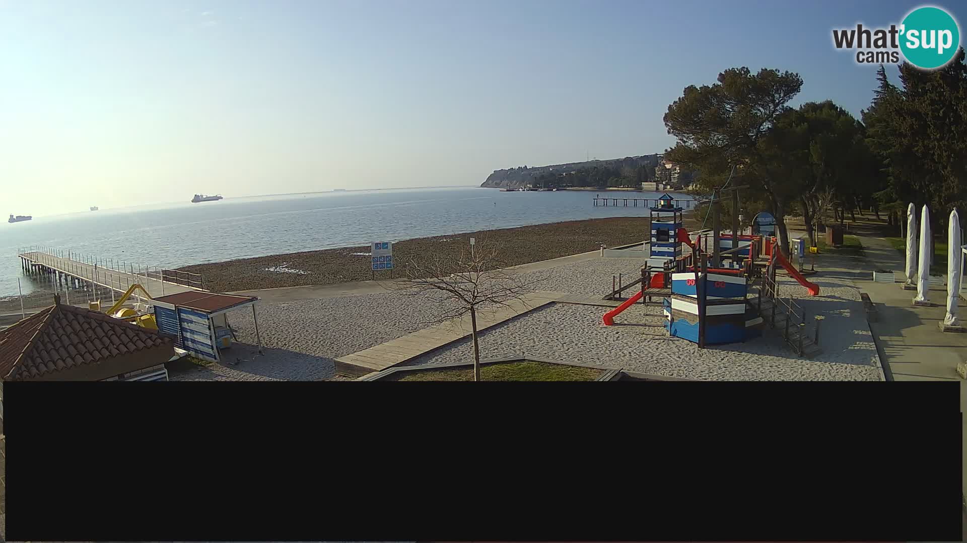 Live webcam Ankaran – Adria Ankaran Hotel & Resort – Slovenia