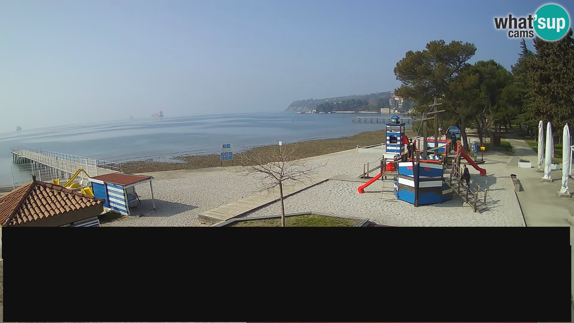 Web kamera uživo Ankaran – Adria Ankaran Hotel & Resort – Slovenija