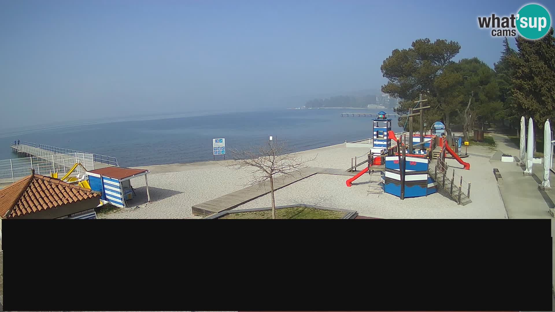 Web kamera uživo Ankaran – Adria Ankaran Hotel & Resort – Slovenija