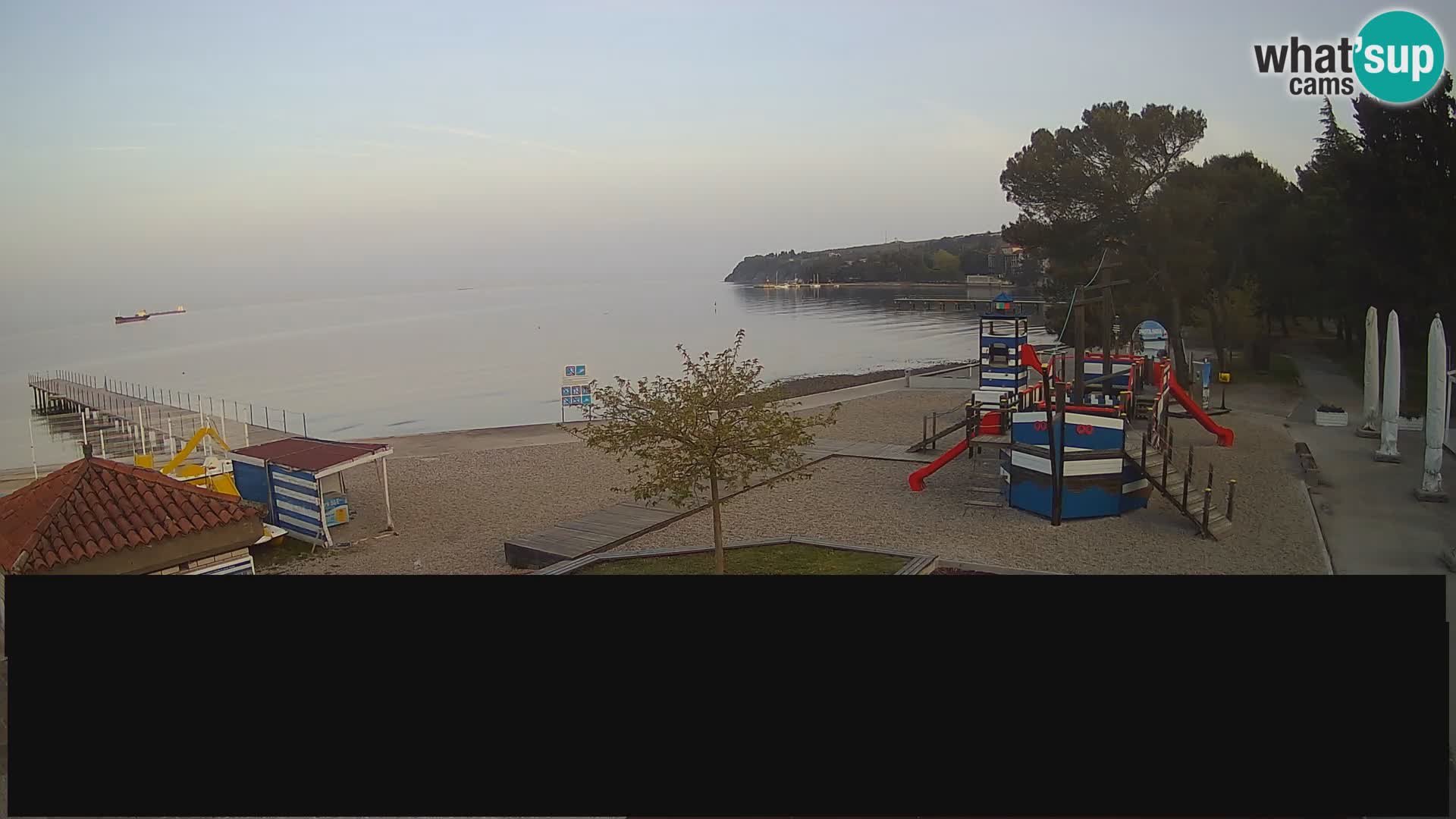 Cámara web en vivo Ankaran – Adria Ankaran Hotel & Resort – Eslovenia