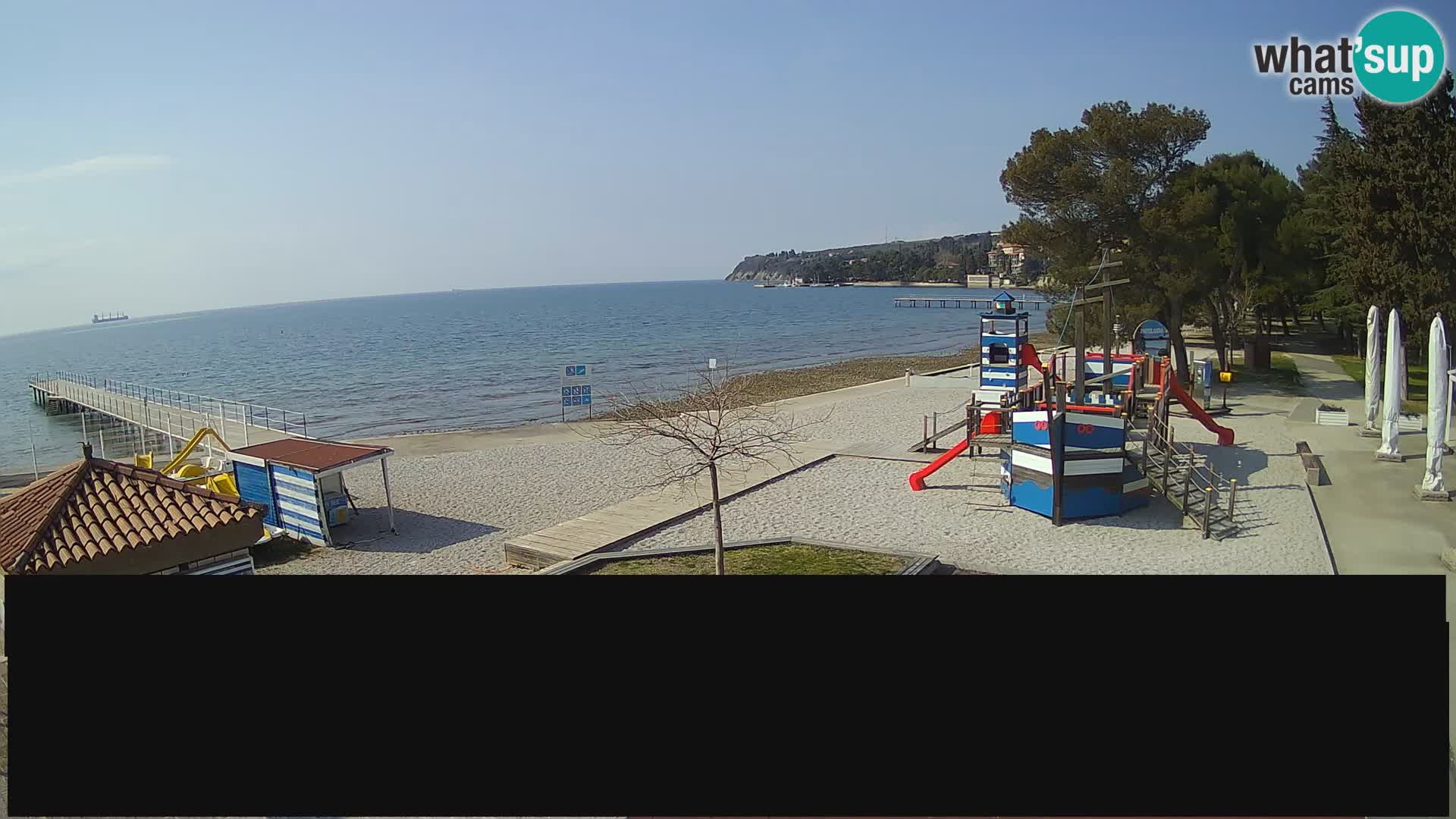 Live webcam Ankarano – Adria Ankaran Hotel & Resort – Slovenia