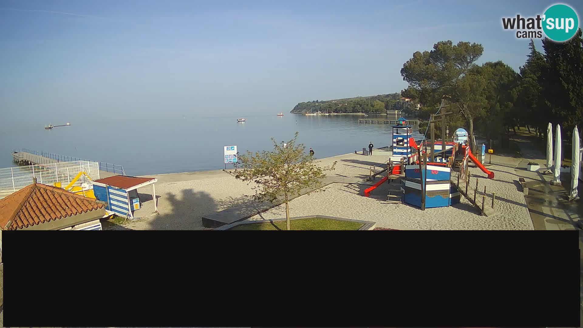 Live webcam Ankaran – Adria Ankaran Hotel & Resort – Slovenia