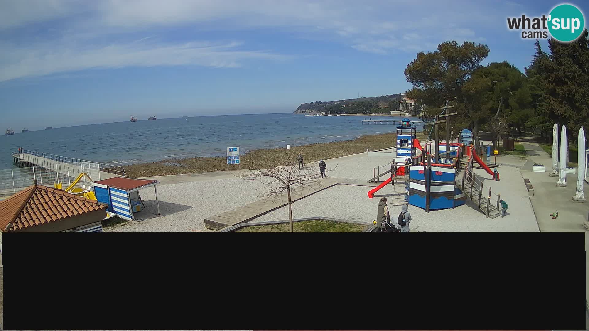 Live webcam Ankaran – Adria Ankaran Hotel & Resort – Slovenia