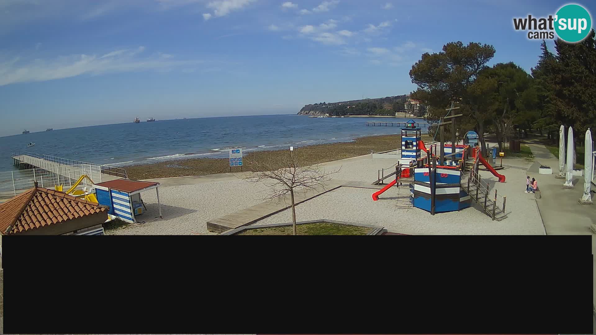 Cámara web en vivo Ankaran – Adria Ankaran Hotel & Resort – Eslovenia